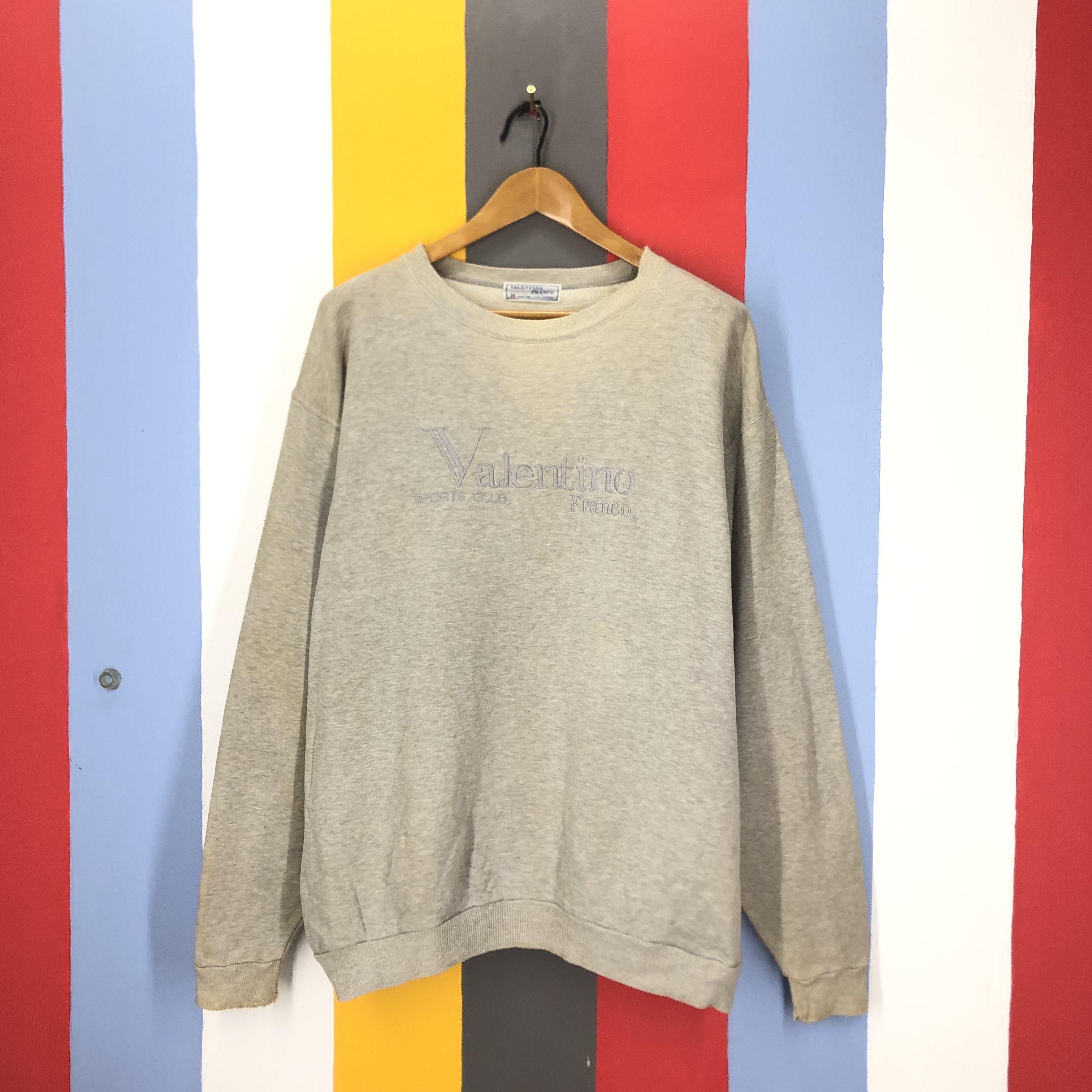 Thrashed VALENTINO FRANCO Crew Neck Sweatshirt #1643/03