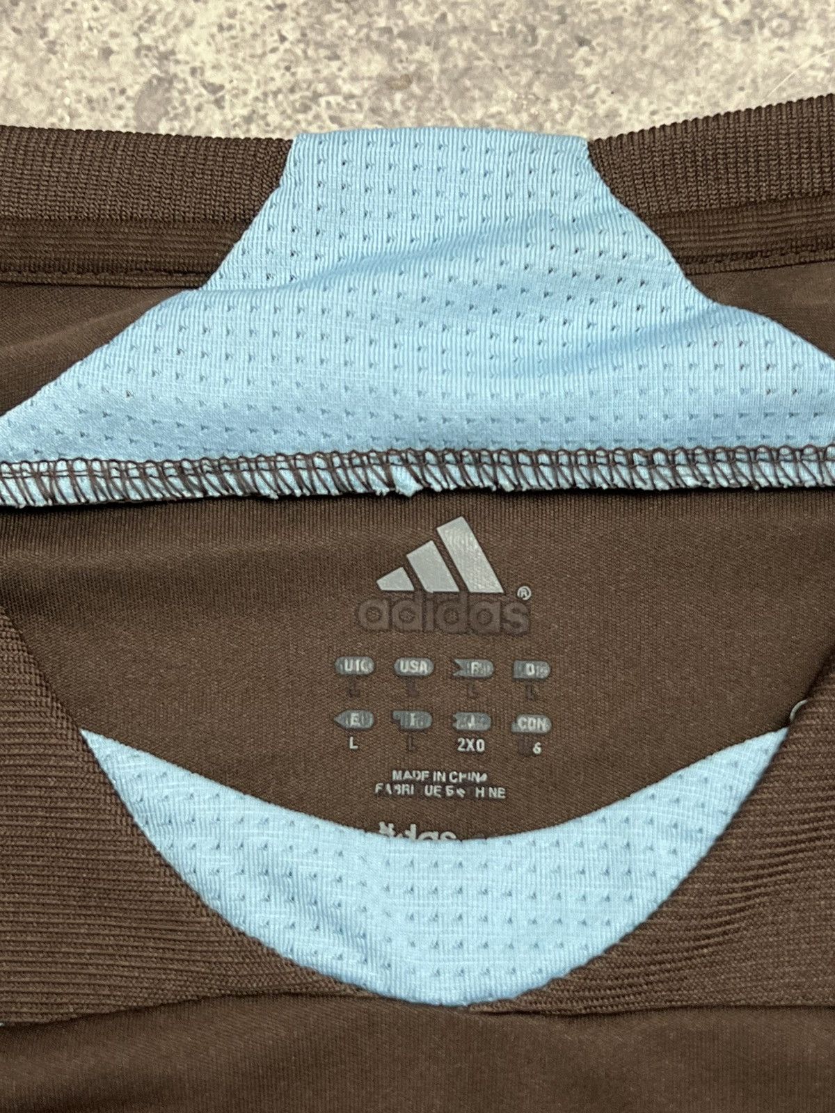 Adidas × Vintage Rare Vintage Adidas Denmark #3 Brondby Jersey Size Large Size US L / EU 52-54 / 3 - 5 Thumbnail