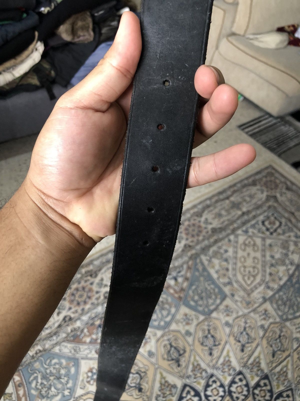 Leather Rare❗️Vintage Polo Ralph Lauren Anchor Buckle Leather Belt Size ONE SIZE - 9 Thumbnail