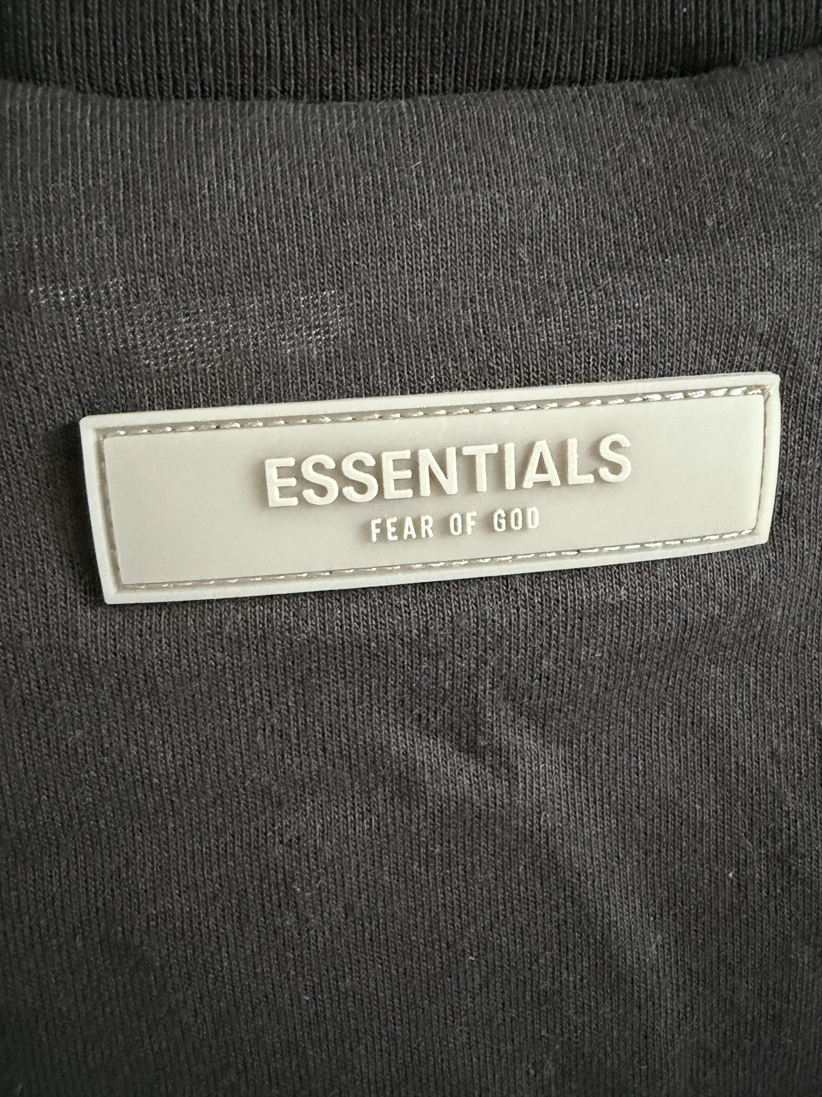 Essentials × Fear of God Fear of God Essentials Iron Black T-shirt Size US M / EU 48-50 / 2 - 5 Thumbnail