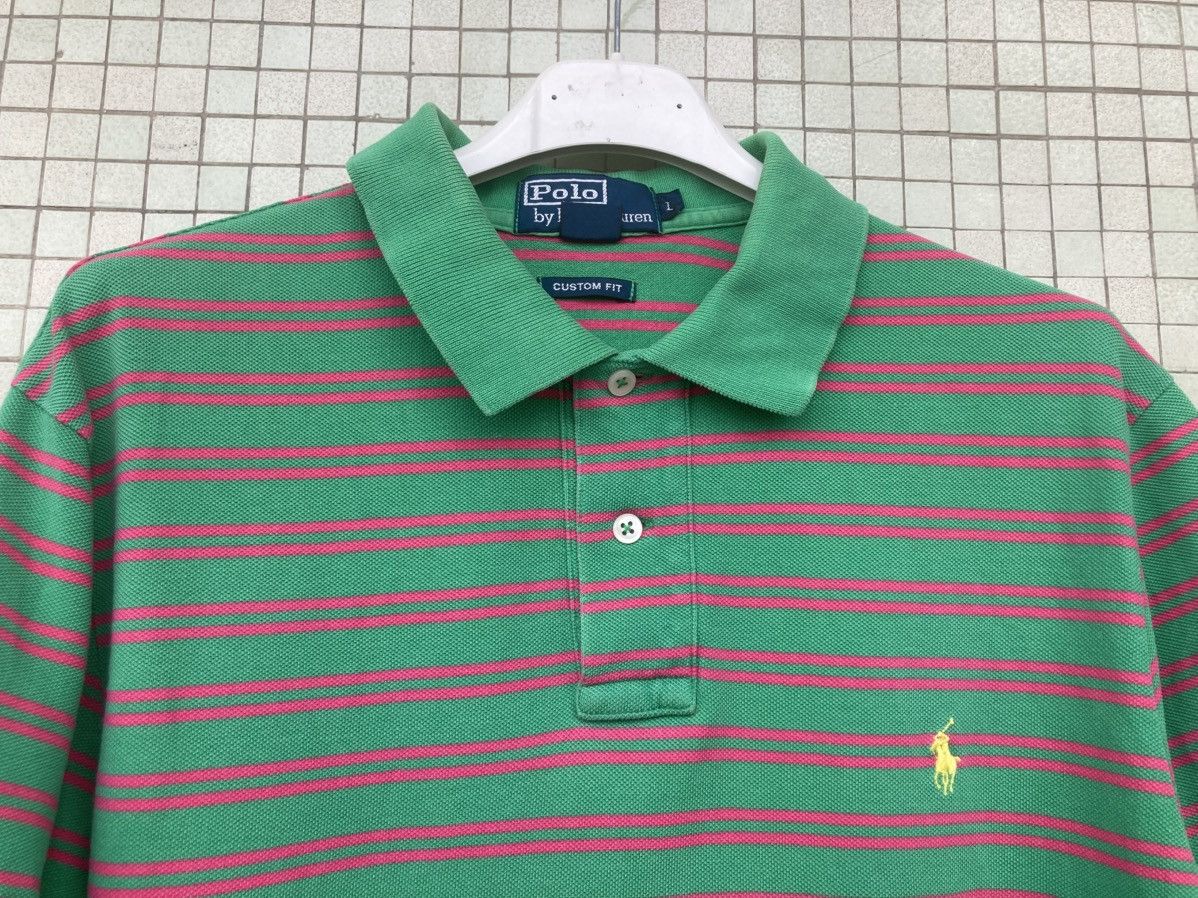 Polo Ralph Lauren Green and pink Polo Ralph Lauren polo shirt Size US L / EU 52-54 / 3 - 2 Thumbnail