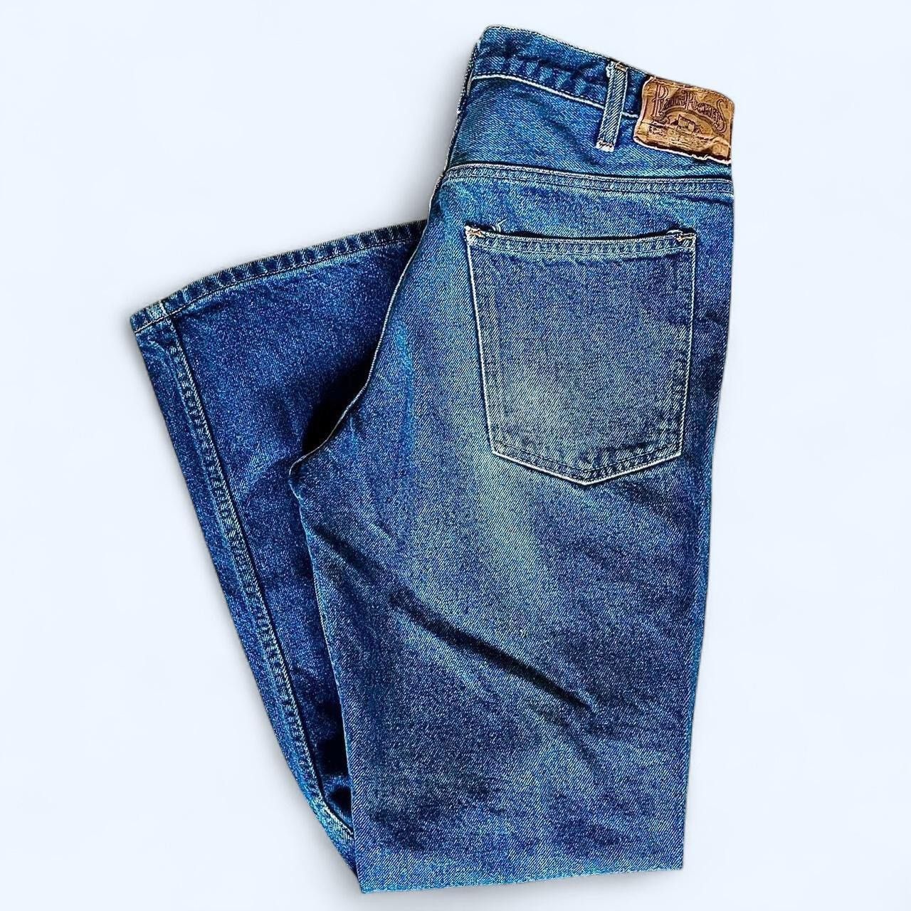 Vintage Vintage Plain Pockets Flair Leg Denim Jeans - 34 Size US 34 / EU 50 - 1 Thumbnail