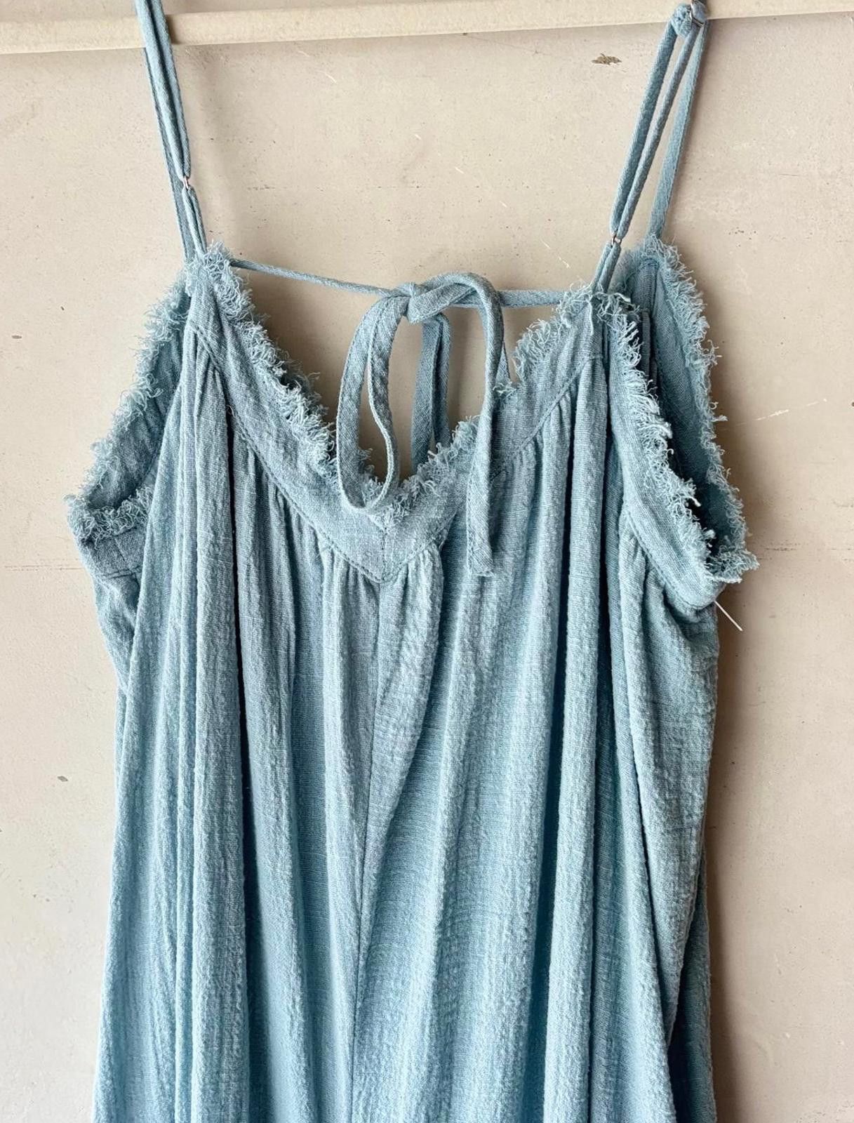 Other Stitch and Feathers Light Blue Women's Jumpsuit Size 32" / US 10 / IT 46 - 6 Thumbnail
