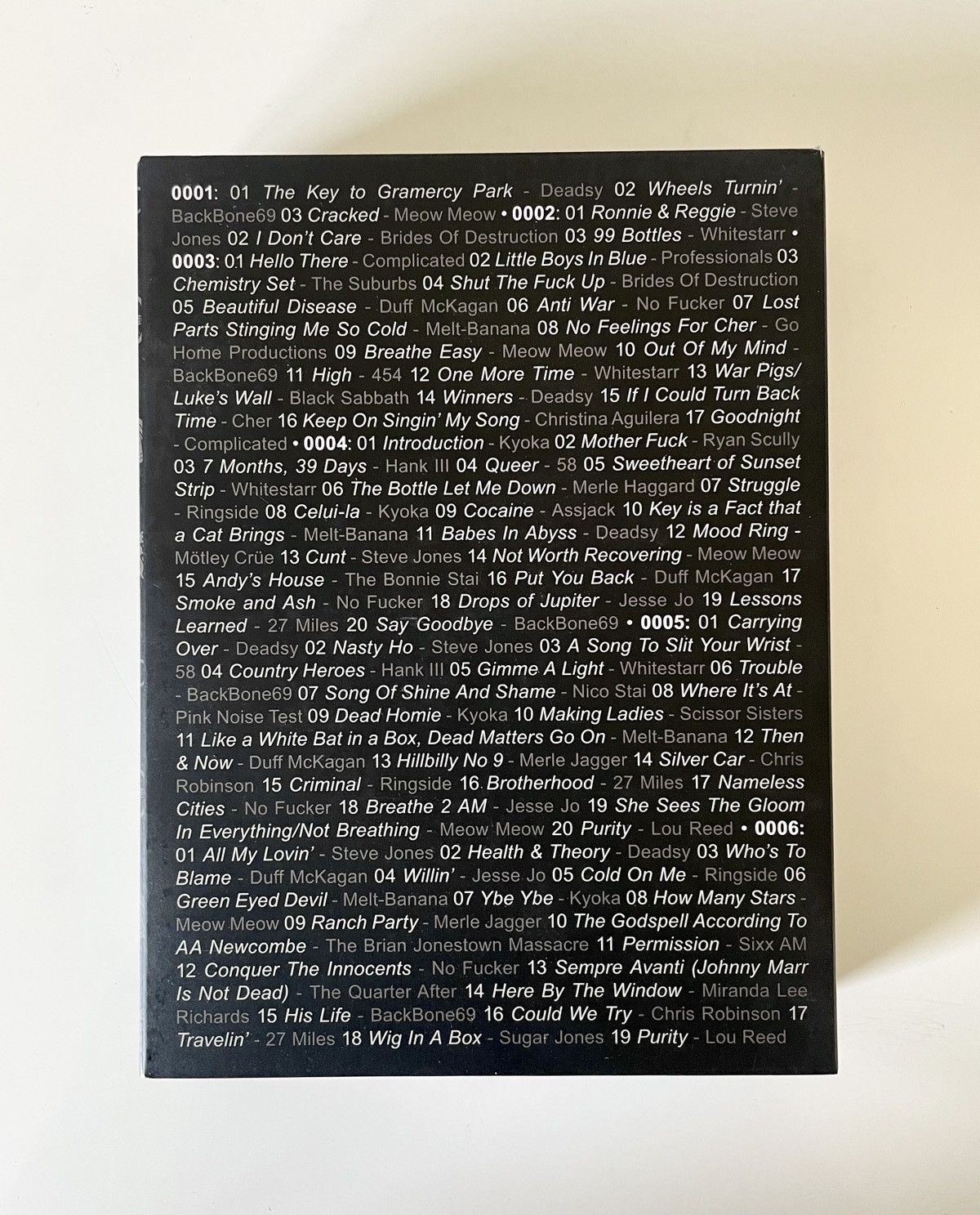 Chrome Hearts × Vintage Chrome Hearts Factory music DVD set series vol. 1-6 Size ONE SIZE - 4 Thumbnail