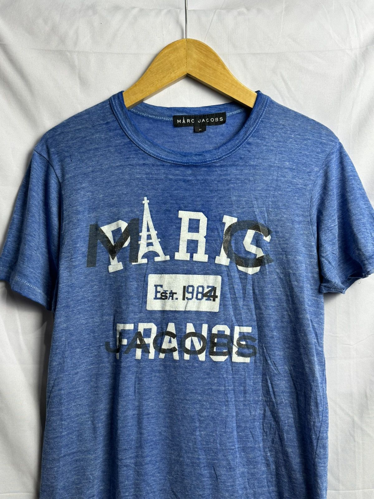 Marc Jacobs × Marc by Marc Jacobs × Vintage Vintage 80s Marc Jacobs France Tees Size US M / EU 48-50 / 2 - 3 Thumbnail