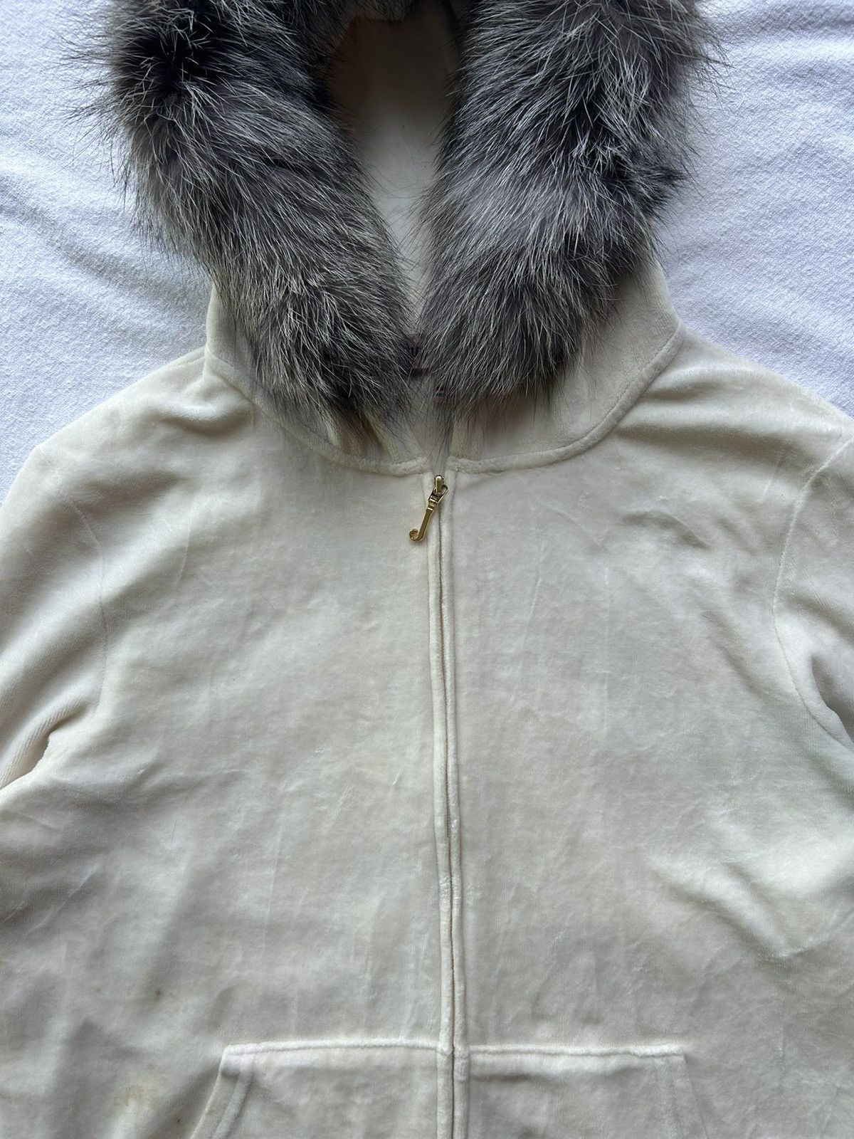 Juicy Couture Jeans 💸BINDINGOFFER💸Juicy Couture Fur Hoodie Velvet Ifsixwasnine Size US S / EU 44-46 / 1 - 5 Thumbnail