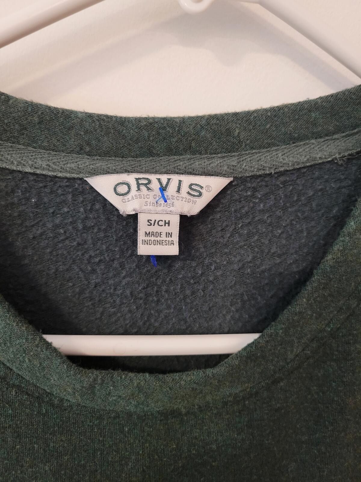 Orvis Women's Green rewneck Sweatshirt Size S / US 4 / IT 40 - 4 Thumbnail