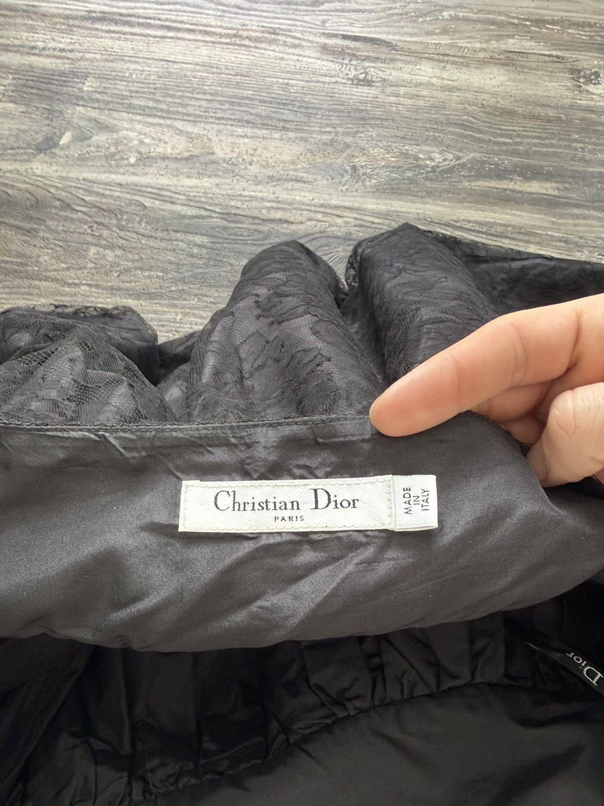 Dior Christian Dior SS12 Layered Lace mini Skirt Size 28" / US 6 / IT 42 - 4 Thumbnail