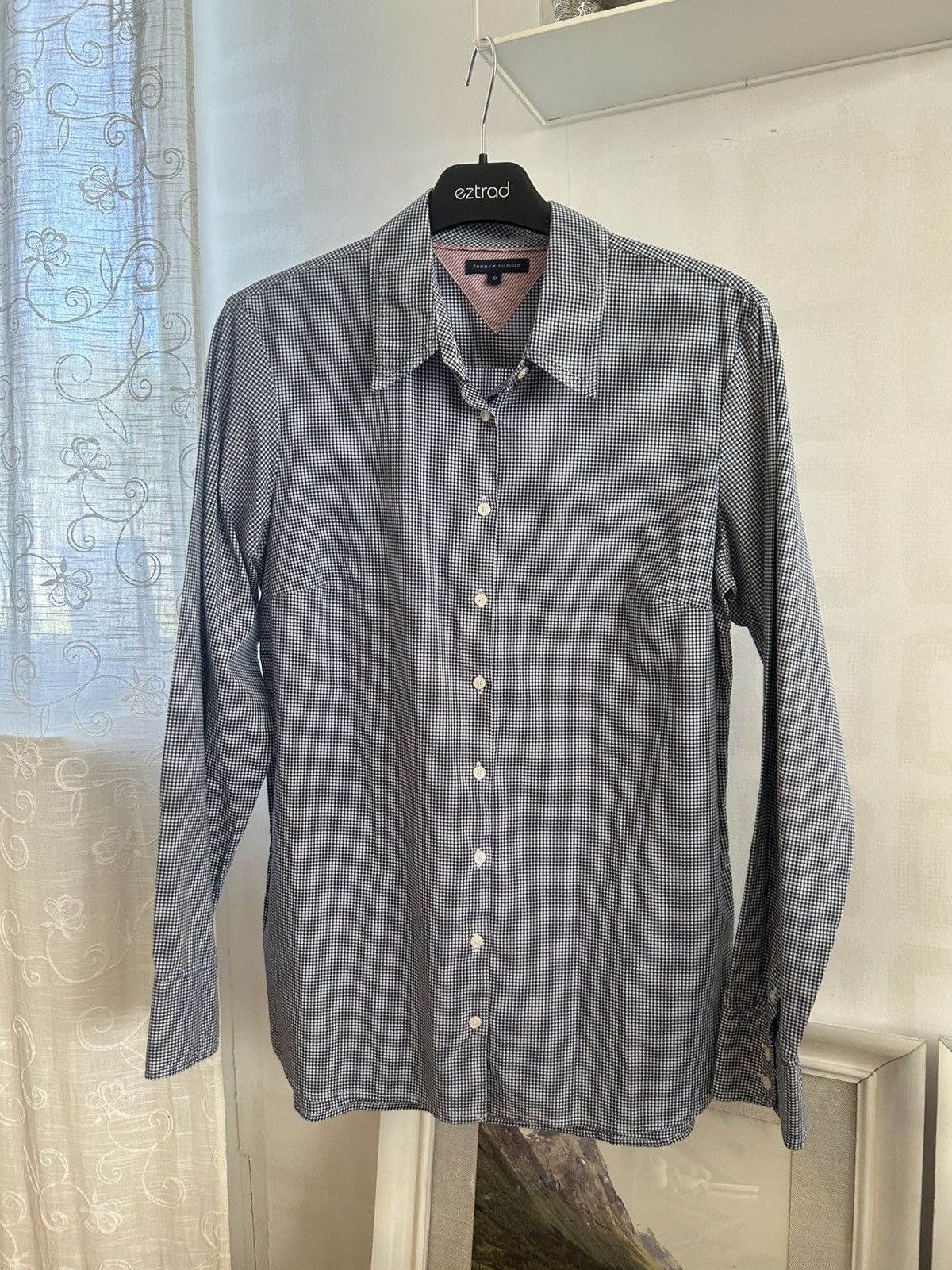 Tommy Hilfiger Tommy Hilfiger Shirt – Men’s Model, Dark Blue Checkered Size US M / EU 48-50 / 2 - 5 Thumbnail
