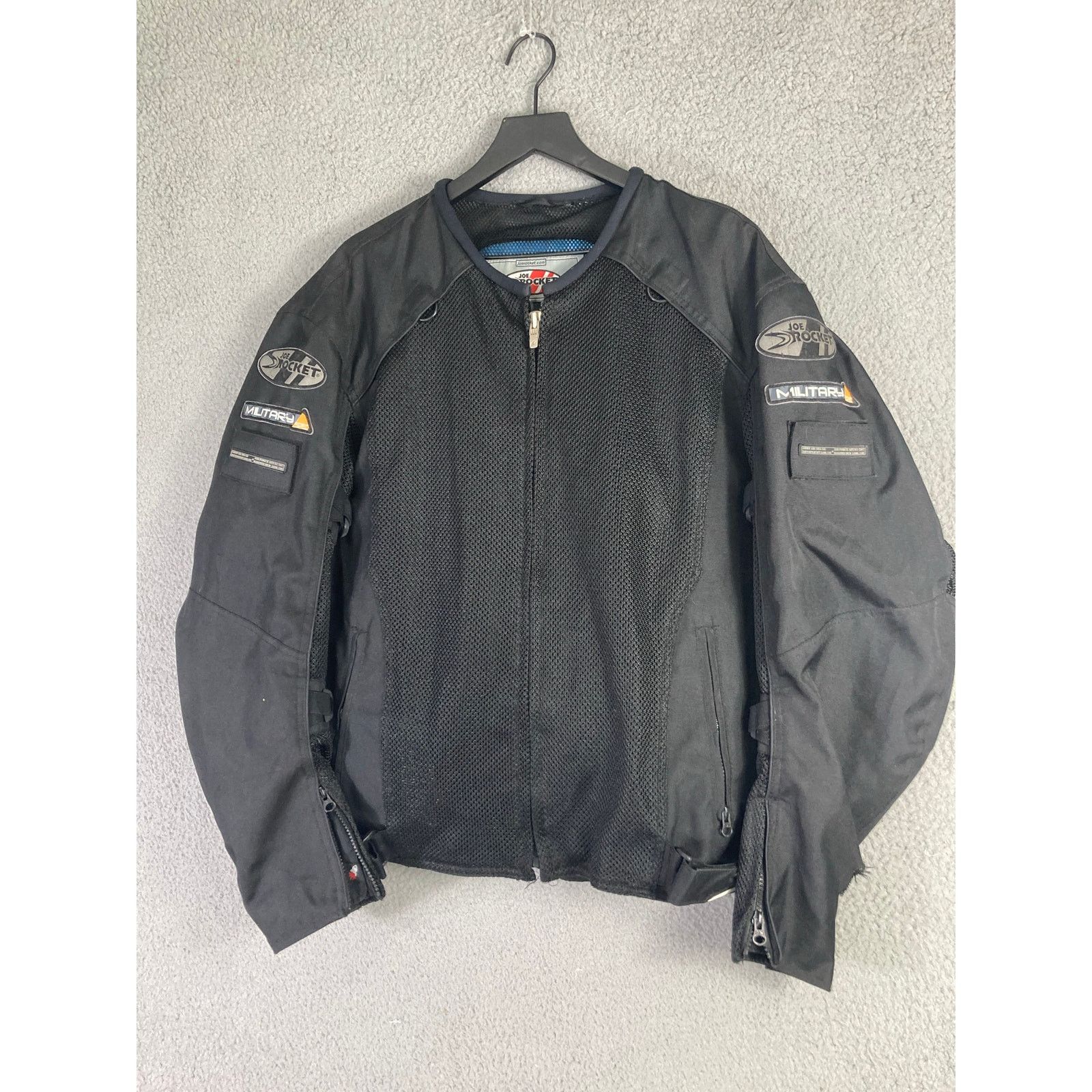 Joe Rocket Joe Rocket Men's Black Mesh Motorcycle Jacket Size L Size US L / EU 52-54 / 3 - 10 Thumbnail