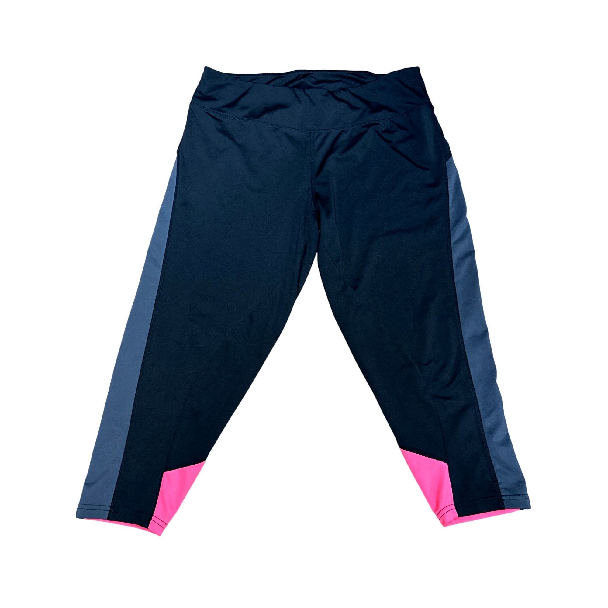 Other CCC Capri Length Pink Black High Waist Athletic Yoga Pants S Size 28" / US 6 / IT 42 - 5 Thumbnail