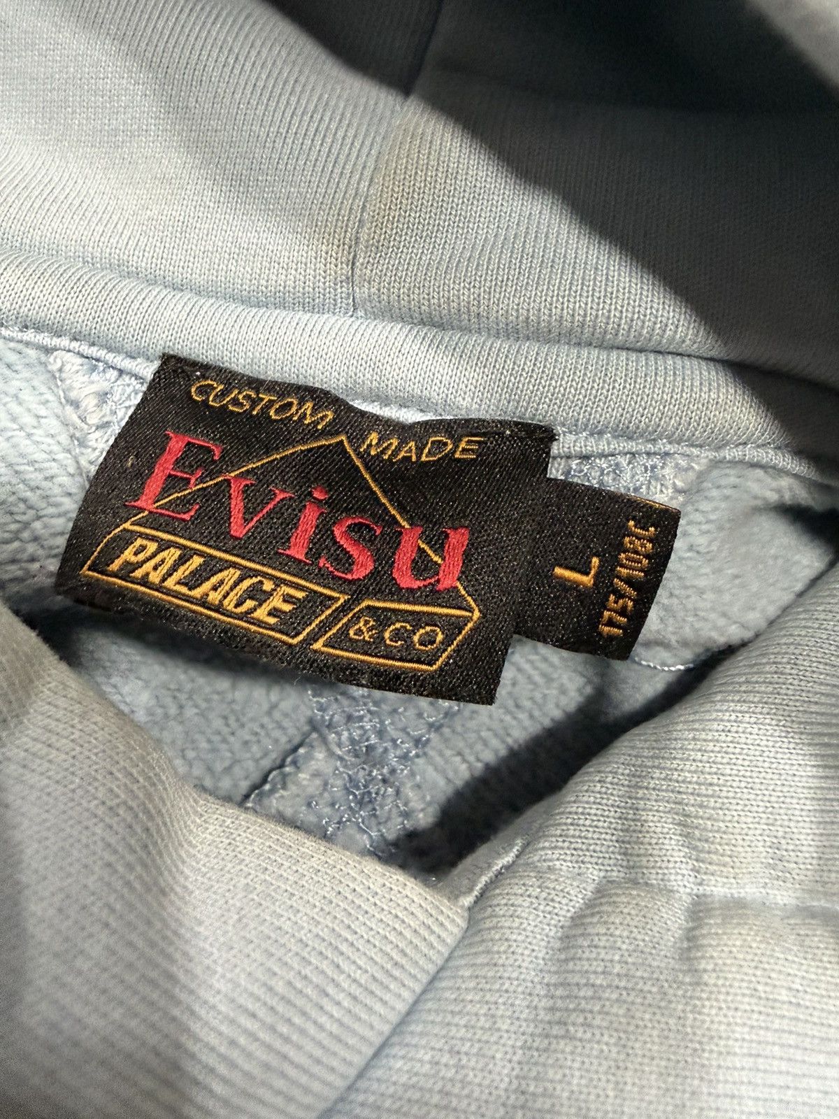 Evisu × Palace Palace x Evisu Tri-Godhead Hood Dusty Blue Size US L / EU 52-54 / 3 - 3 Thumbnail