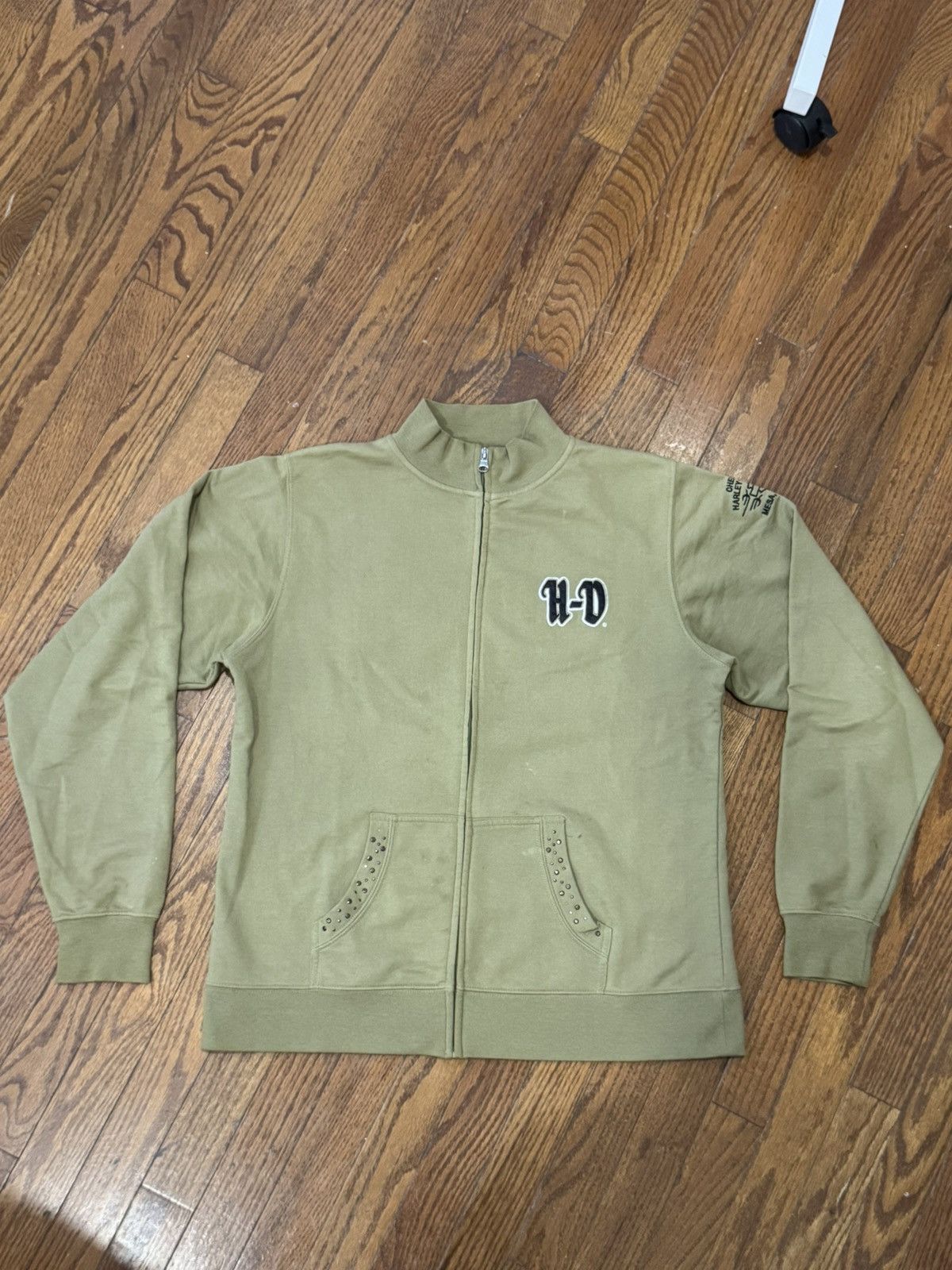 Harley Davidson Harley Davidson Chester’s Mesa Arizona zip up Size L / US 10 / IT 46 - 1 Thumbnail