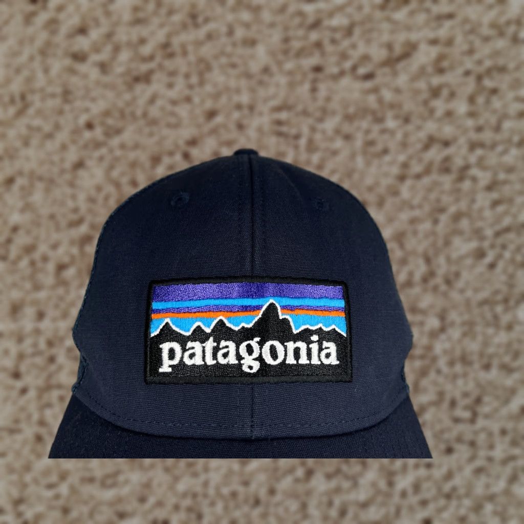 Patagonia Patagonia Hat Cap Snap Back Adult One Size Blue Trucker Hat Patagonia Men One Size Blue Outdoor Sports Fish Camp Size ONE SIZE - 1 Thumbnail