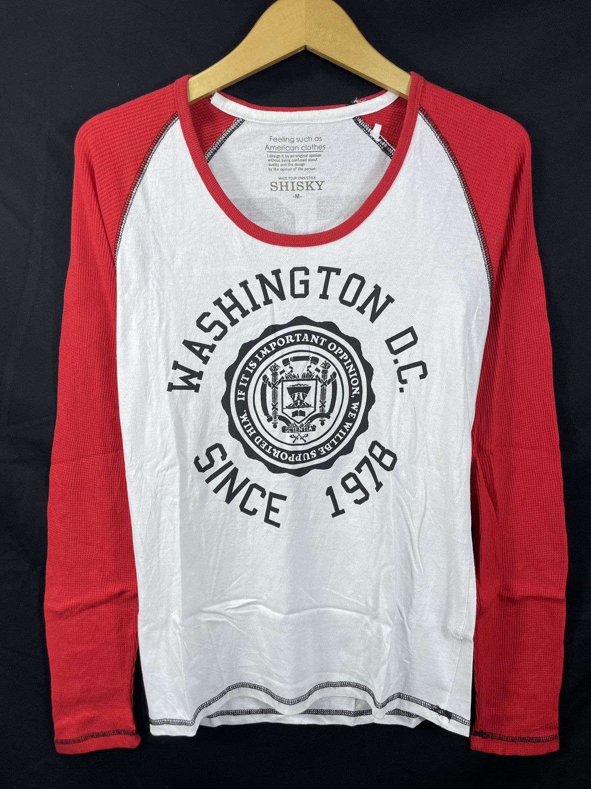 If Six Was Nine × Japanese Brand Long Sleeve Washington DC 56Traditional Y2K Style Size US M / EU 48-50 / 2 - 1 Thumbnail