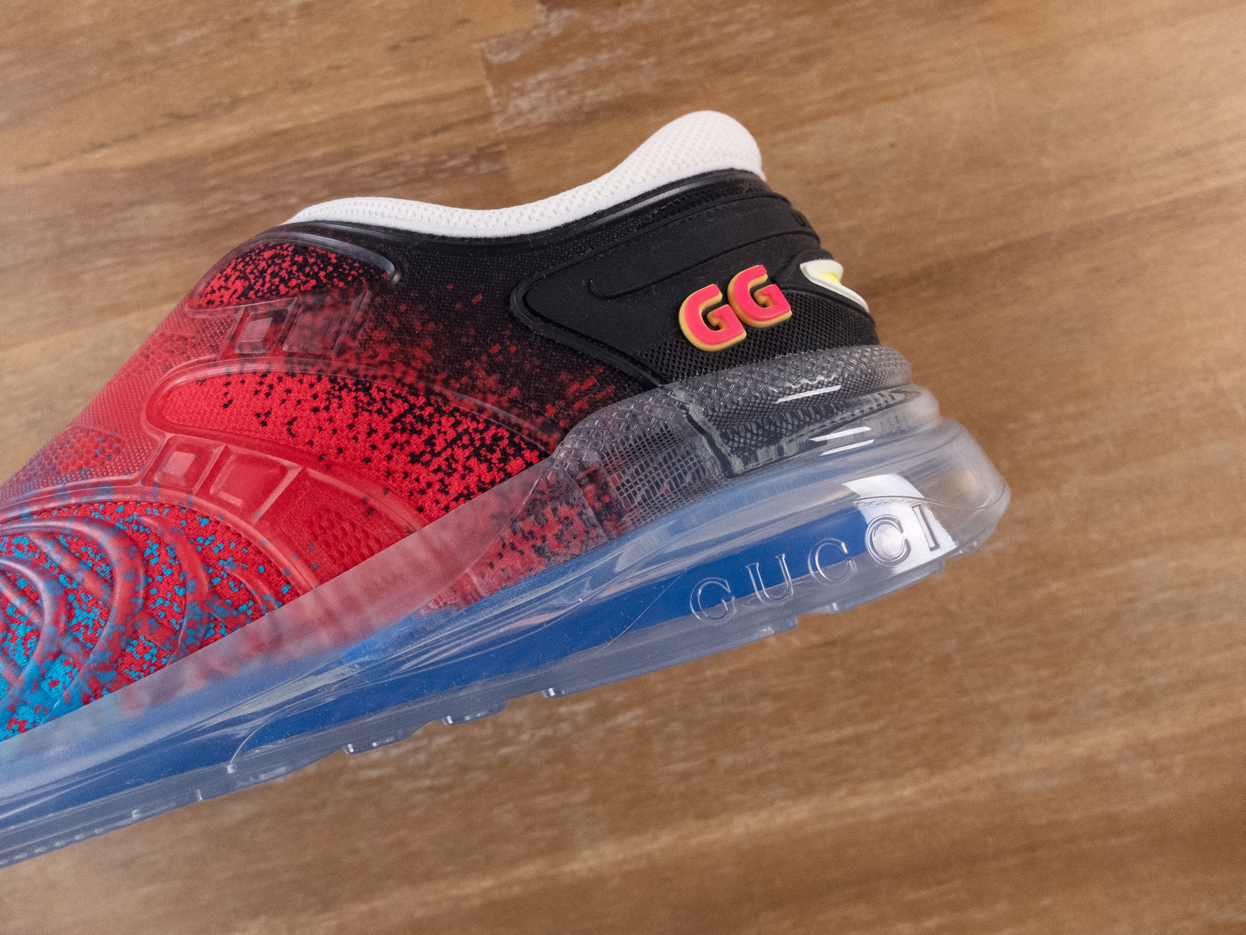 Gucci GUCCI Ultrapace R blue red black sneakers 8.5 US / 8 UK / 42 Size US 8.5 / EU 41-42 - 6 Thumbnail