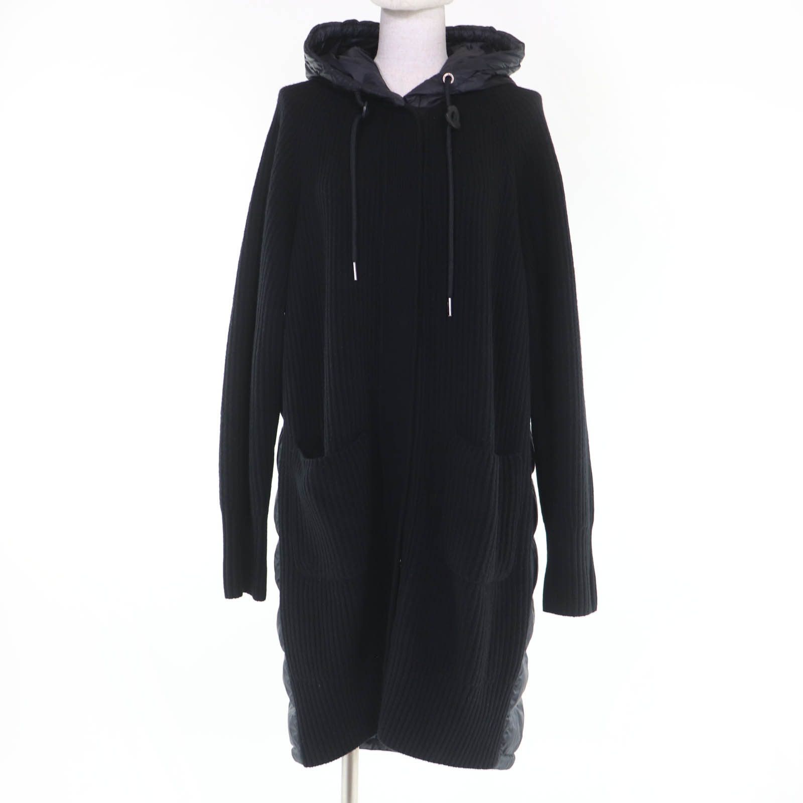 Moncler Moncler Moncler CARDIGAN Wool Nylon Leather Down Down Coat Textile Outerwear DUTY FREE for USA Size ONE SIZE - 1 Thumbnail