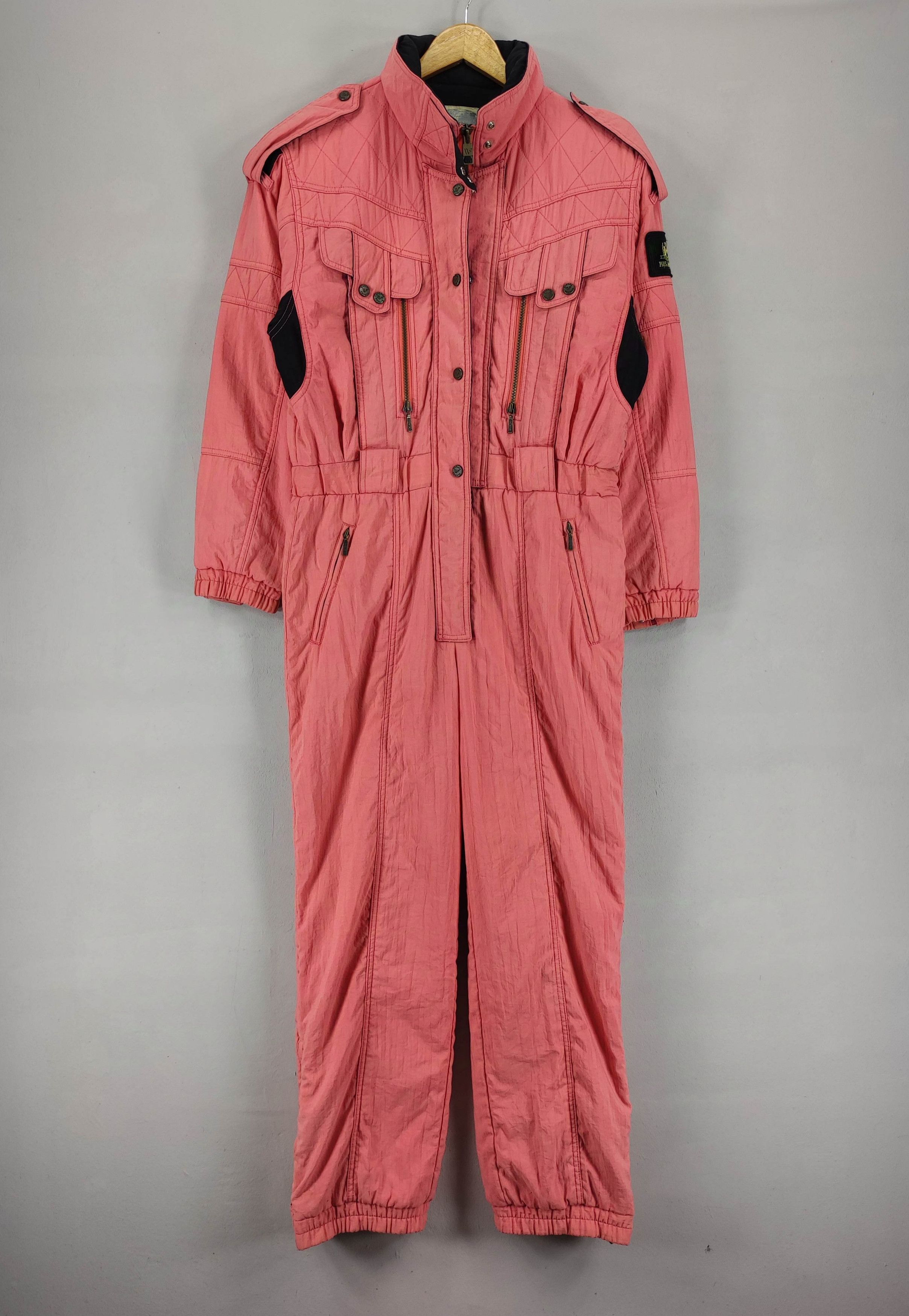 Vintage Vintage Ski Overalls Jumpsuits Plus Joyful Size US 34 / EU 50 - 1 Thumbnail