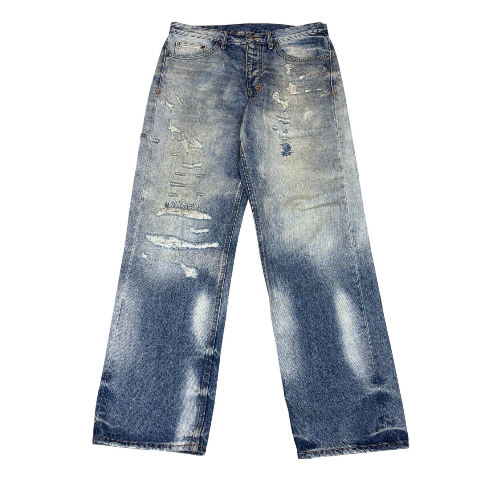 Ksubi Ksubi Distressed Anti K Tektonik Dialled Jeans Men's 31x31 Size US 31 - 1 Thumbnail