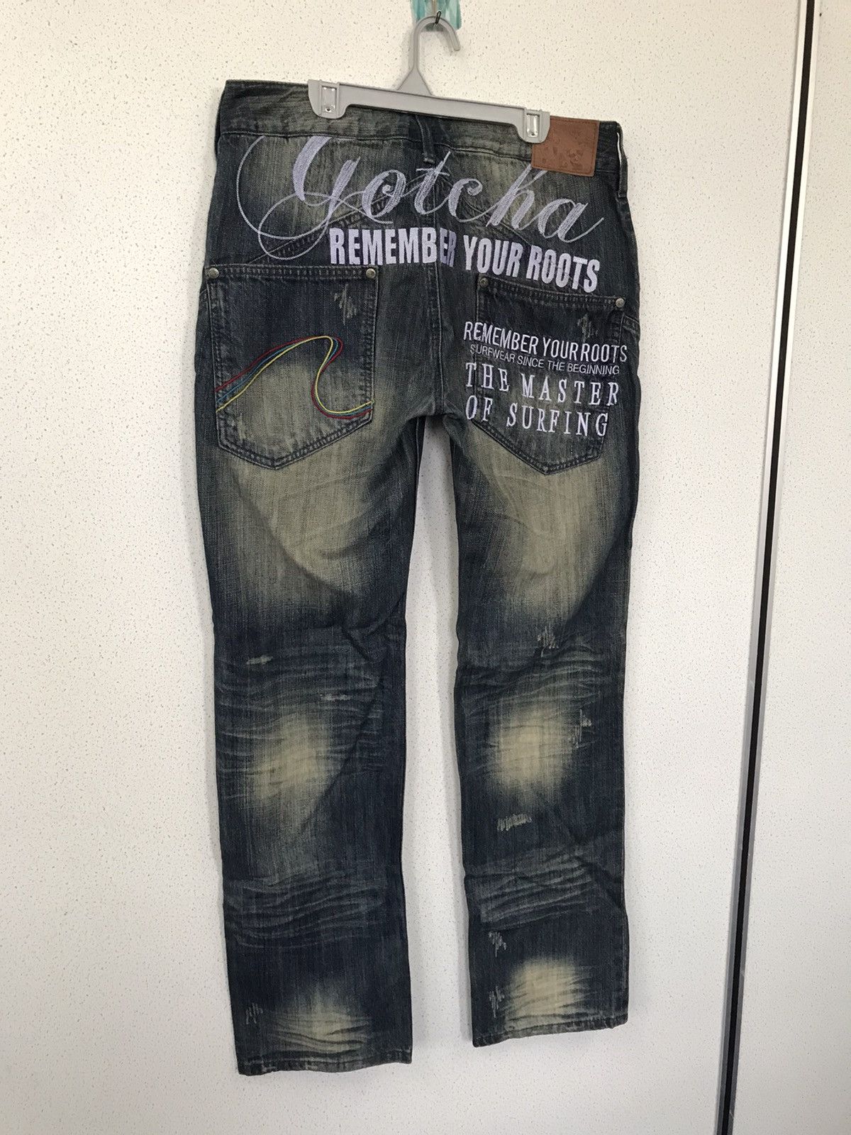 Gotcha Gotcha Vintage Surf Jeans - 90s Vibes Size US 30 / EU 46 - 2 Thumbnail