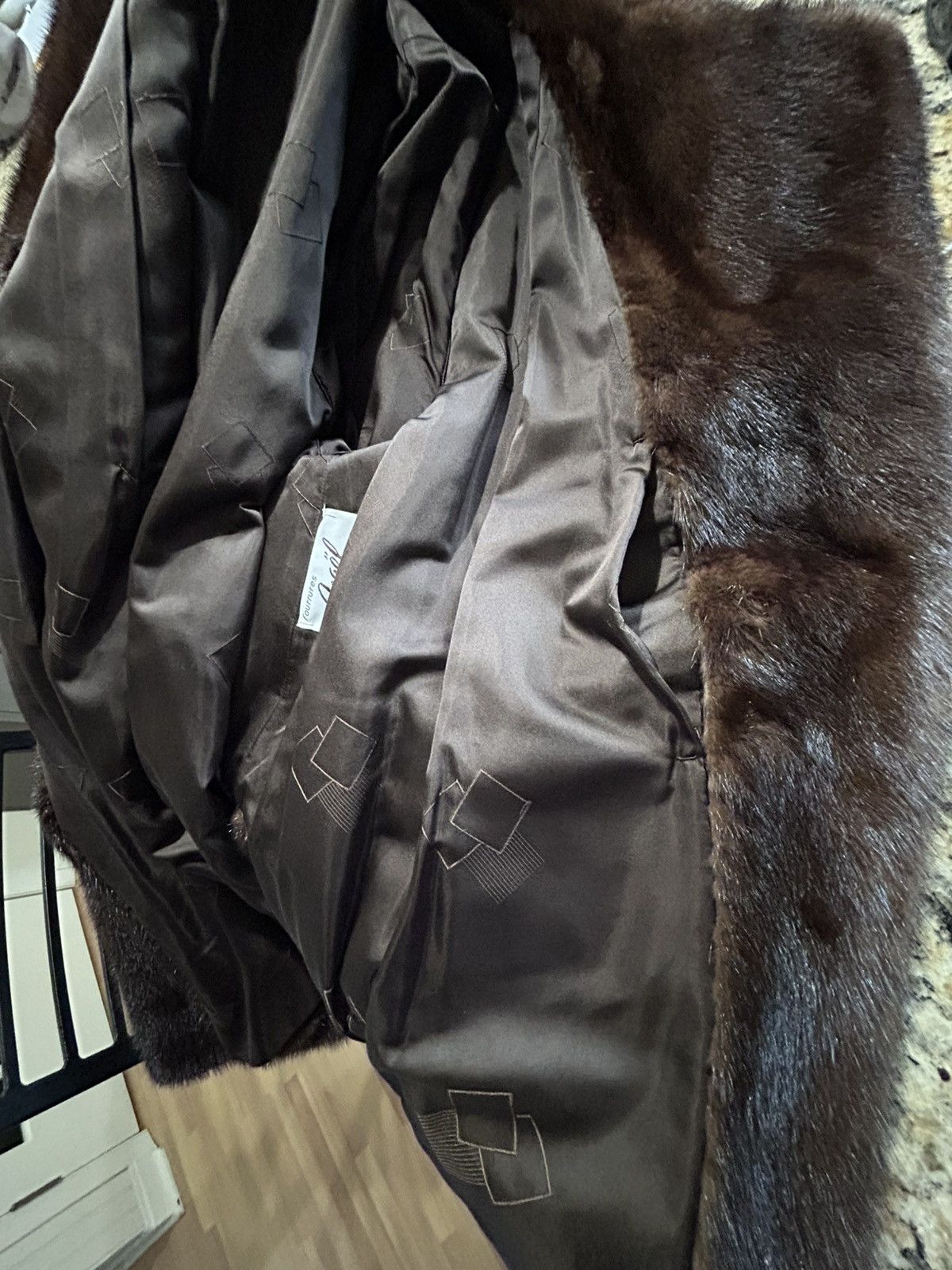 Custommade Natural Brown Mink Stroller Size L / US 10 / IT 46 - 8 Thumbnail