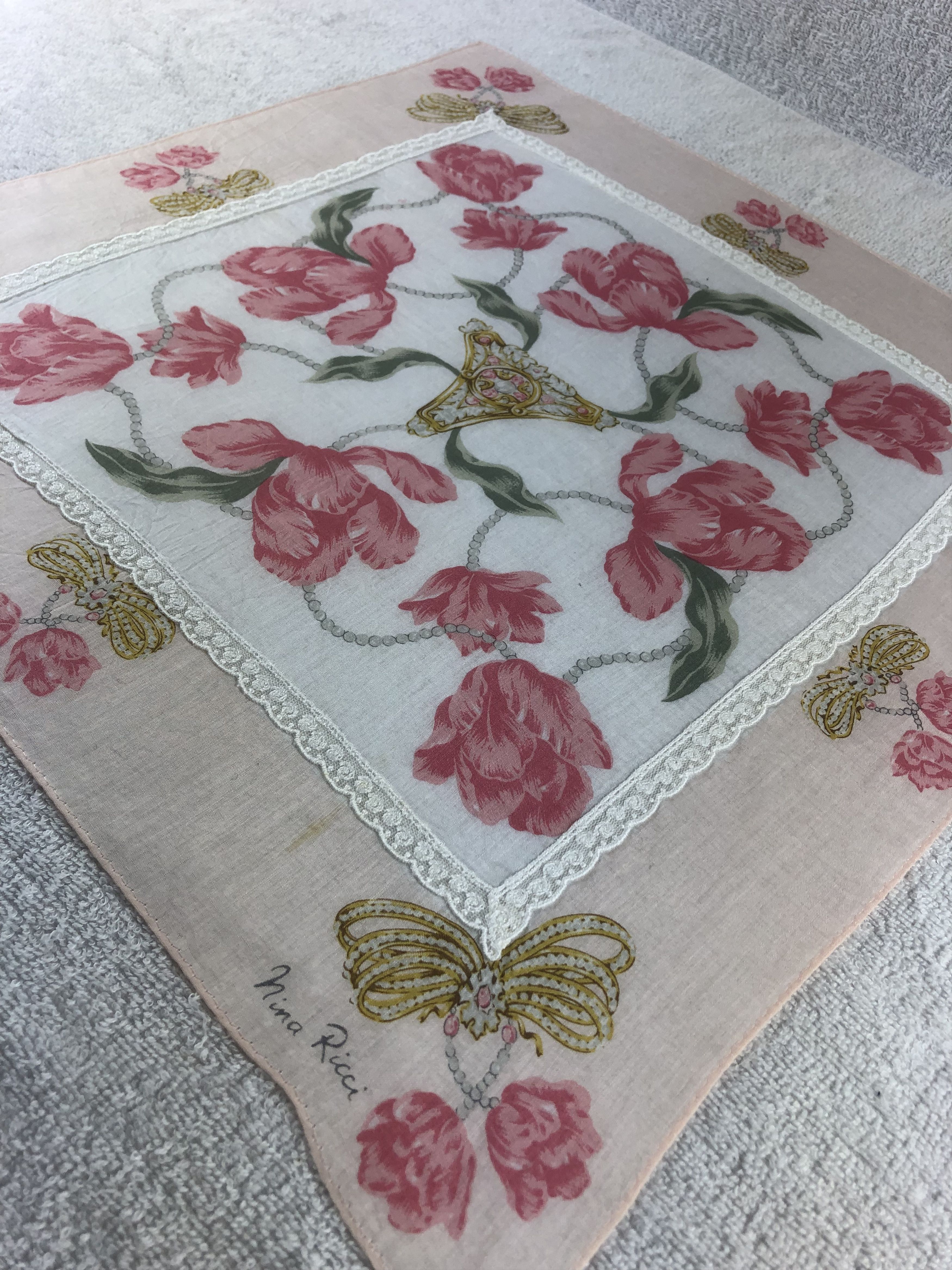 Nina Ricci Nina Ricci Handkerchief / Bandana / Neckerchief Size ONE SIZE - 4 Thumbnail