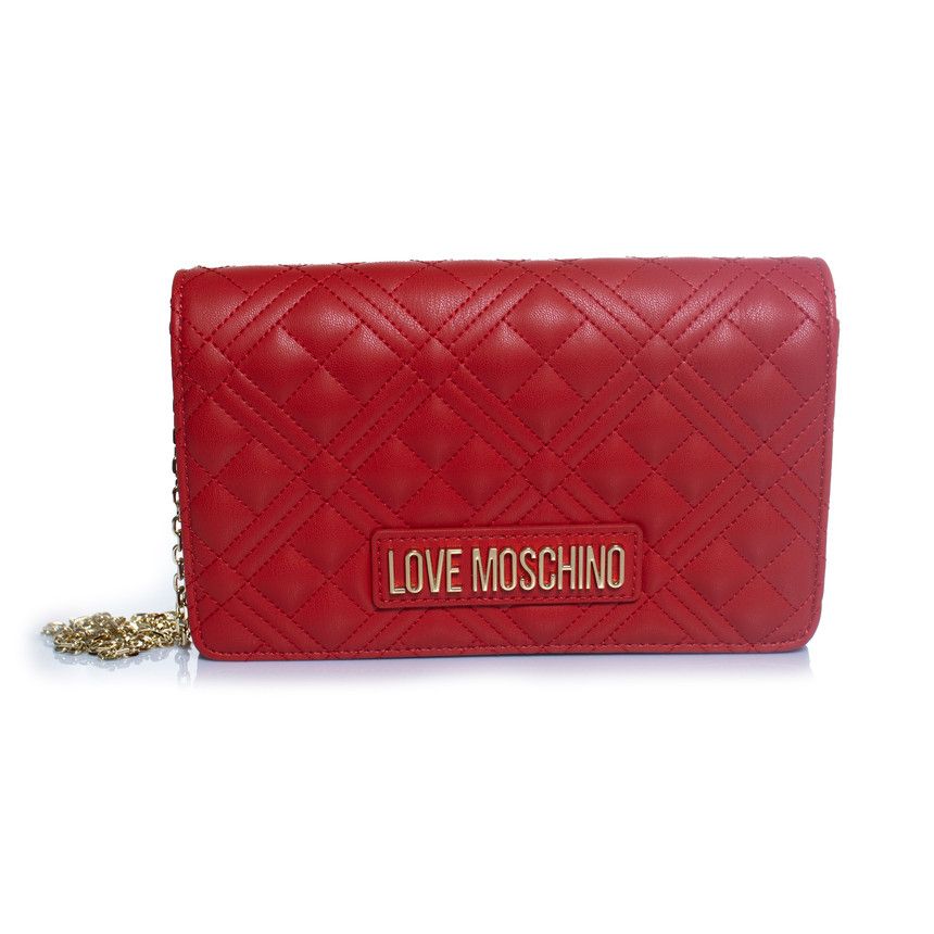 Love Moschino Love Moschino, red quilted shoulder bag Size ONE SIZE - 1 Thumbnail