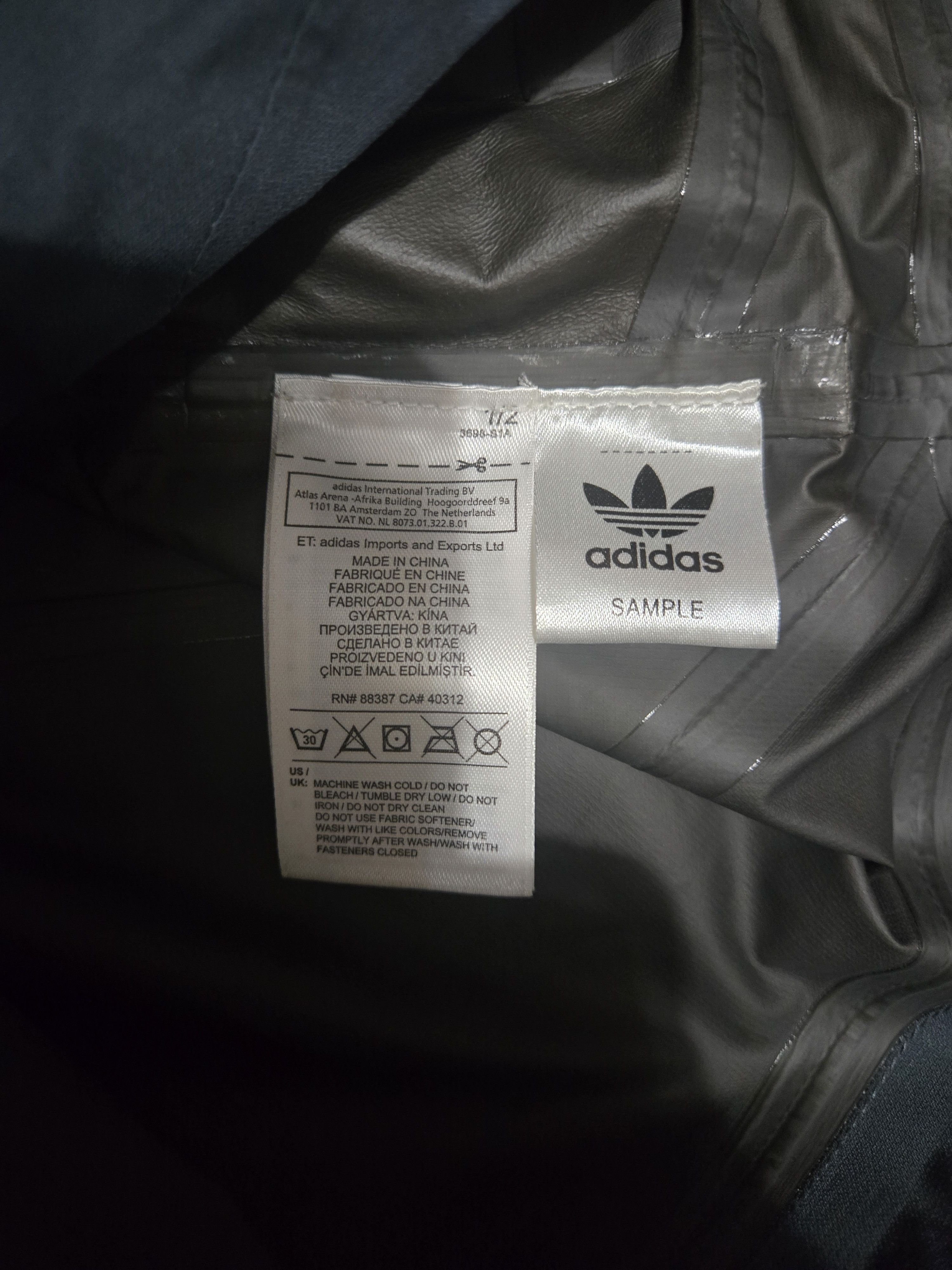 Adidas × White Mountaineering Adidas White Mountaineering M 2016 Block Jacket Sample Size US M / EU 48-50 / 2 - 4 Thumbnail