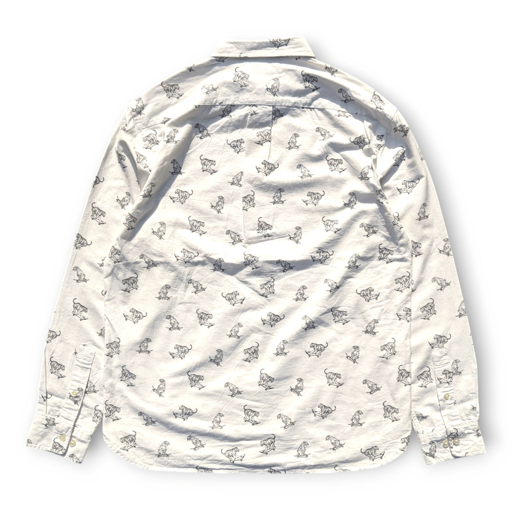 H&M H&M Tiger All over Print Shirt Size US M / EU 48-50 / 2 - 5 Thumbnail