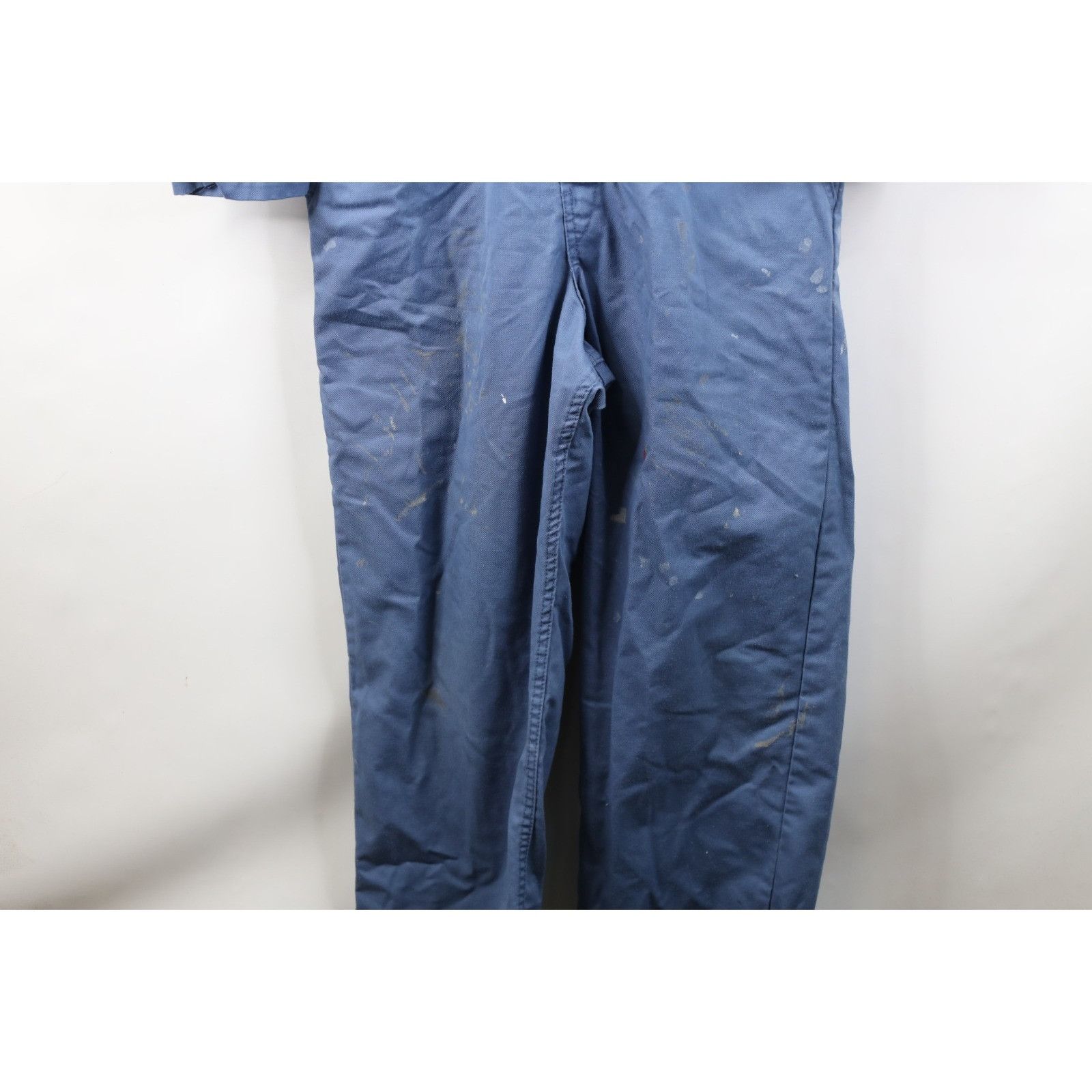 Vintage Vintage 70s 80s Streetwear Distressed Wide Leg Coveralls Size US 38 / EU 54 - 4 Thumbnail