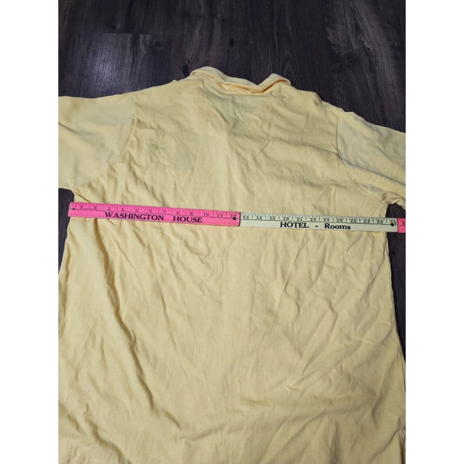Vintage VINTAGE Cartoon Network Scooby Doo Polo Shirt Womens 18W Yellow Short Sleeve Embroidered 90s Size XXL / US 16-18 / IT 52-54 - 5 Thumbnail