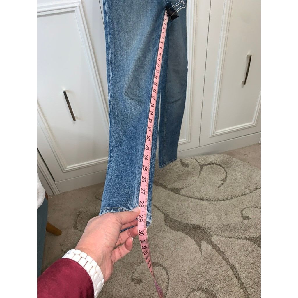 Free People We The Free Jeans Women's High Waist Straight Leg Jeans Size 25" / US 0 / IT 36 - 9 Thumbnail