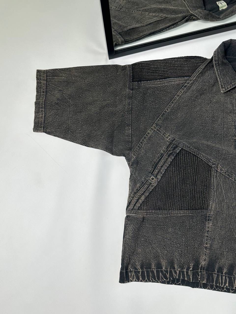Handmade × Vintage Adidas Rare Avant Garde Shirt Vintage Size US XL / EU 56 / 4 - 3 Thumbnail