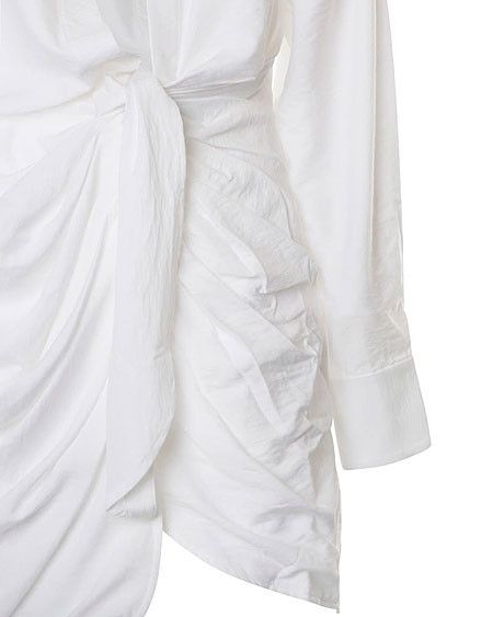 o1s22i1n0624 Bahia Mini Dress in White