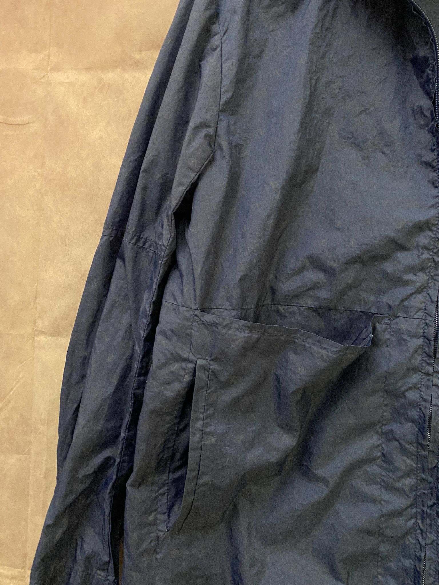 Designer × Valentino Valentino Jacket Monogram Blue Size US XS / EU 42 / 0 - 8 Thumbnail