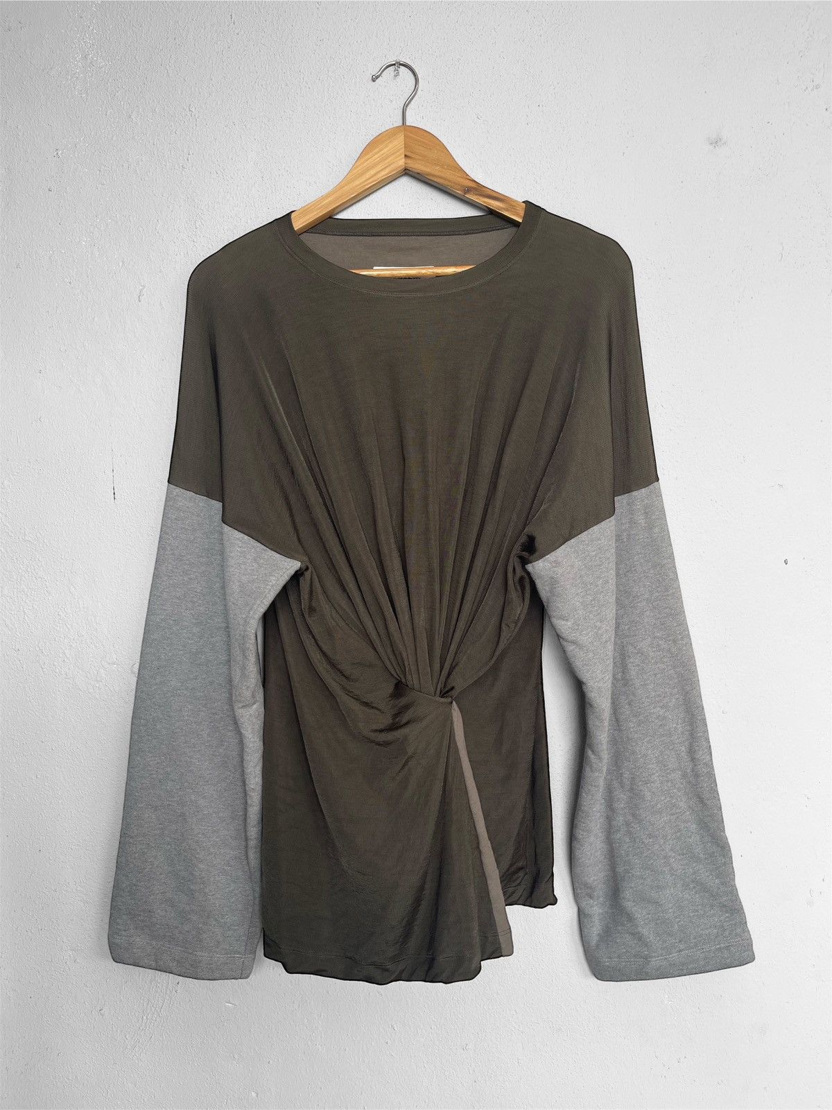 MM6 MM6 Maison Margiela Twisted Waist Womens Top Size S / US 4 / IT 40 - 1 Thumbnail