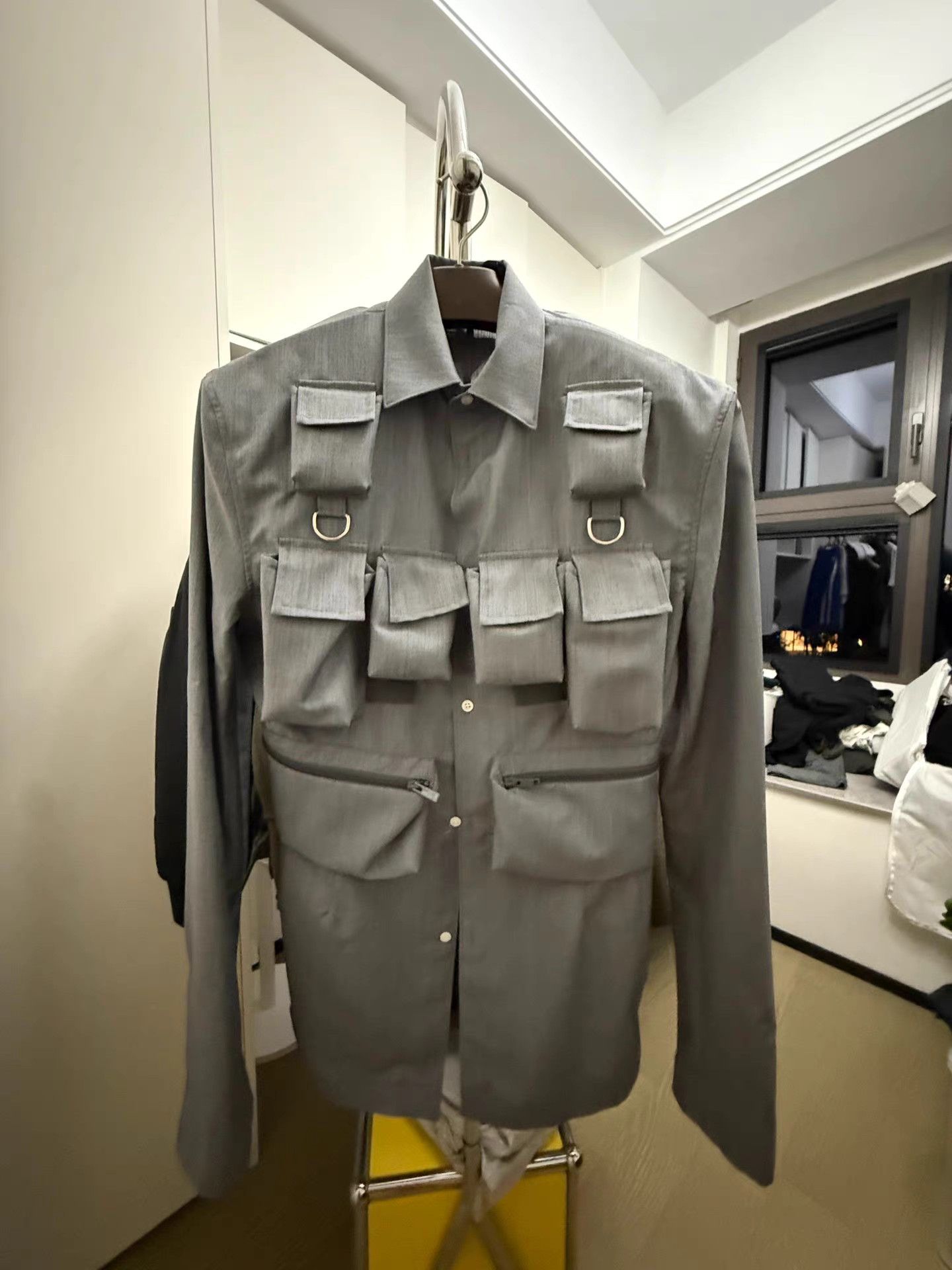 Prada Prada Tactical Shirt Jacket K27 Size US M / EU 48-50 / 2 - 1 Thumbnail