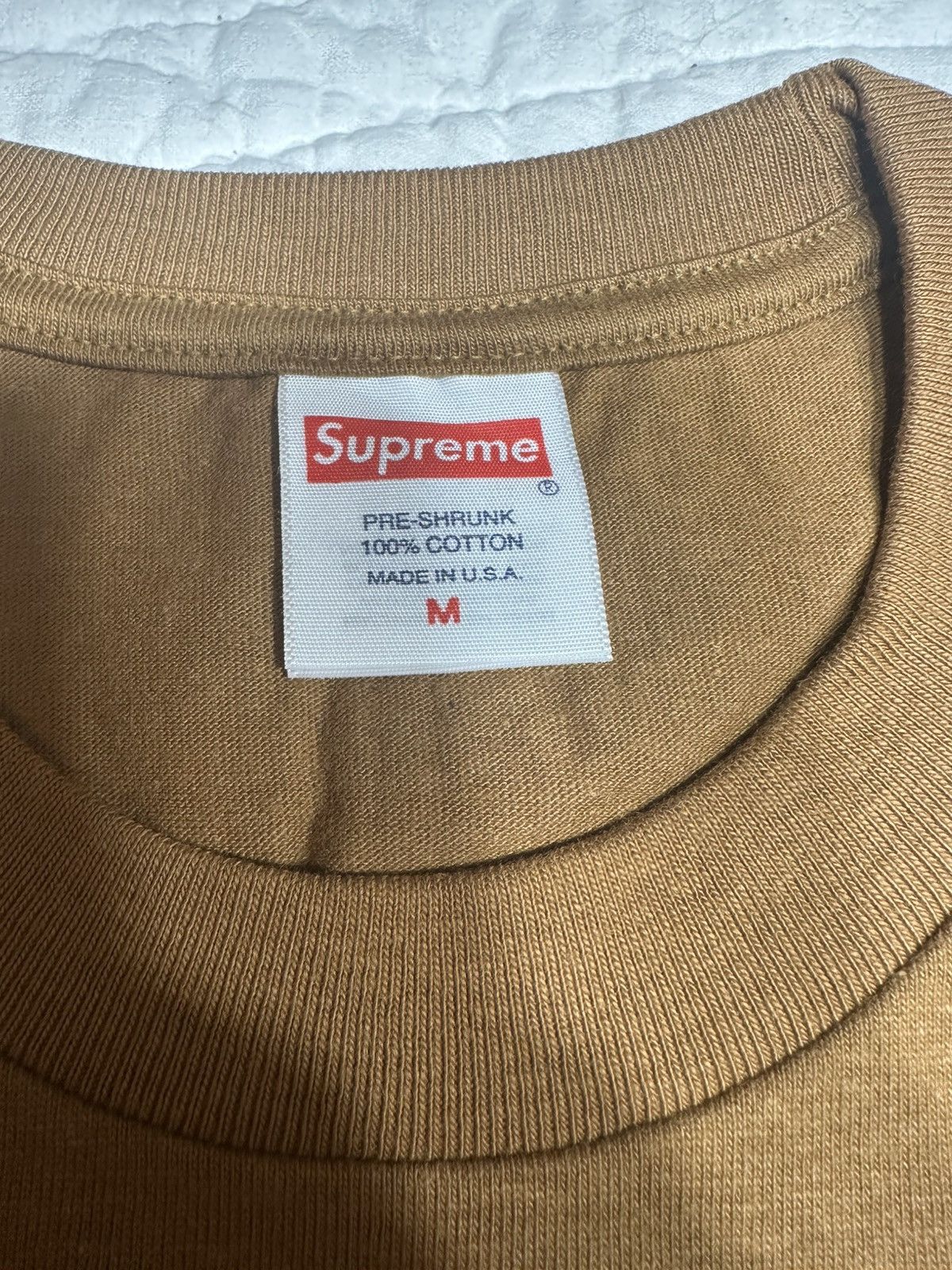 Supreme SUPREME ARABIC BROWN TEE- NEW/MEDIUM Size US M / EU 48-50 / 2 - 2 Thumbnail