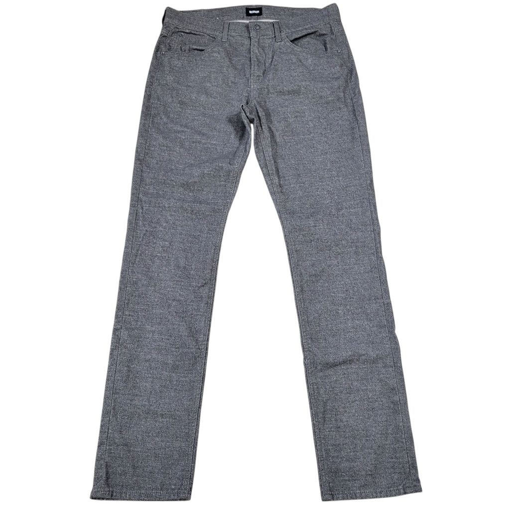 Hudson HUDSON Blake Slim Straight Zip Fly Cotton Polyester Size US 33 - 2 Thumbnail