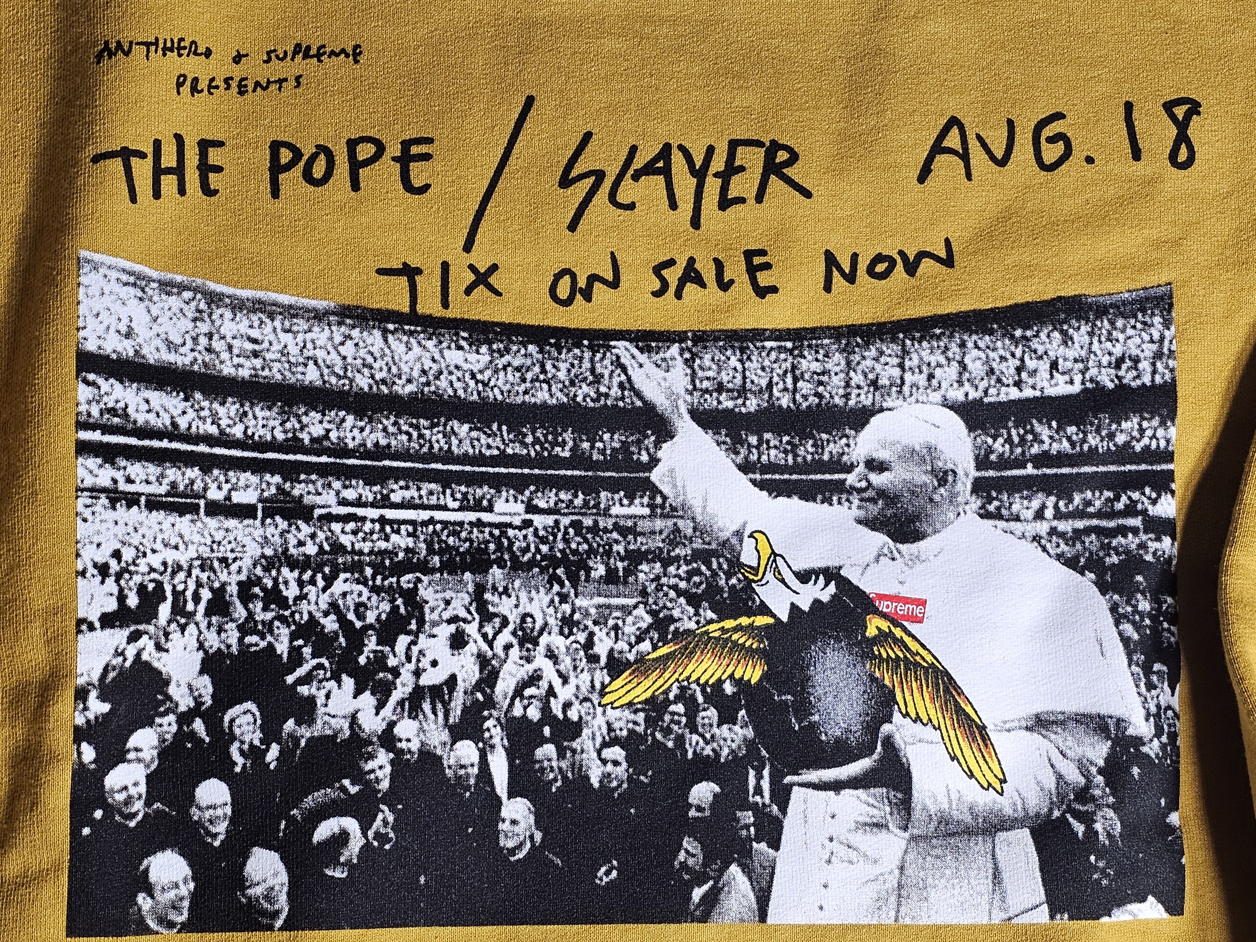 Supreme Supreme x Antihero Pope Crewneck Size US L / EU 52-54 / 3 - 2 Thumbnail