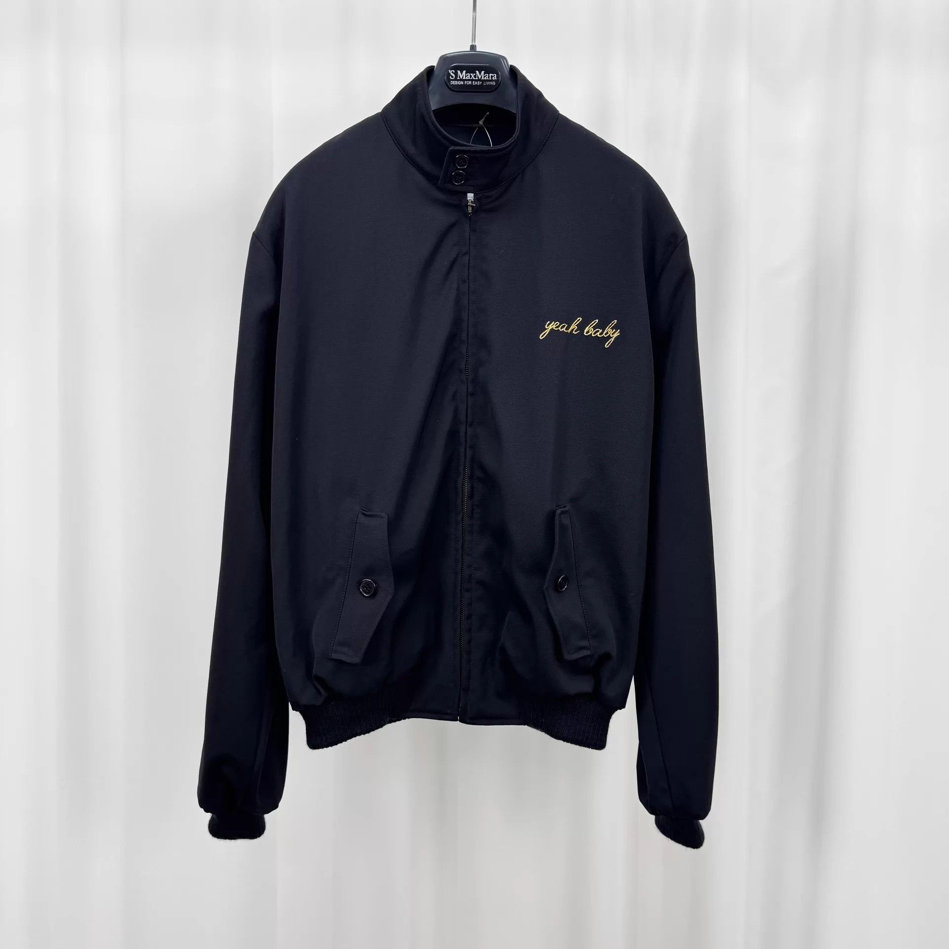 Saint Laurent Paris SL Gold Thread Harrington Jacket 44 Near Mint Size US S / EU 44-46 / 1 - 1 Thumbnail