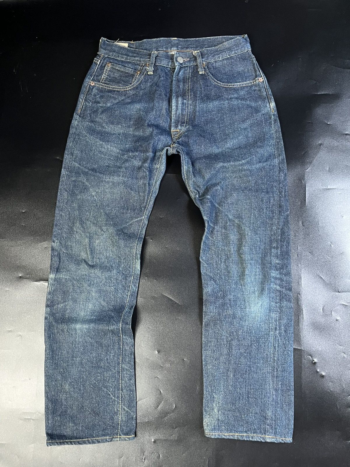 45rpm × Japanese Brand × Kapital Japanese 45RPM distressed Jeans Size US 30 / EU 46 - 2 Thumbnail