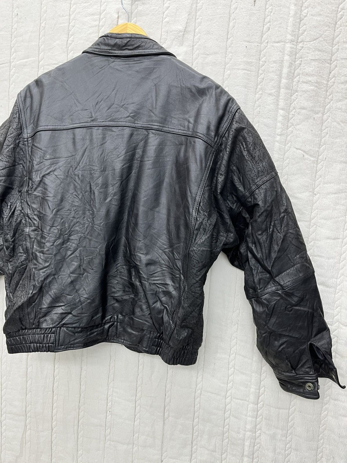Genuine Leather × Orvis ORVIS LEATHER BOMBER JACKET Size US M / EU 48-50 / 2 - 9 Thumbnail
