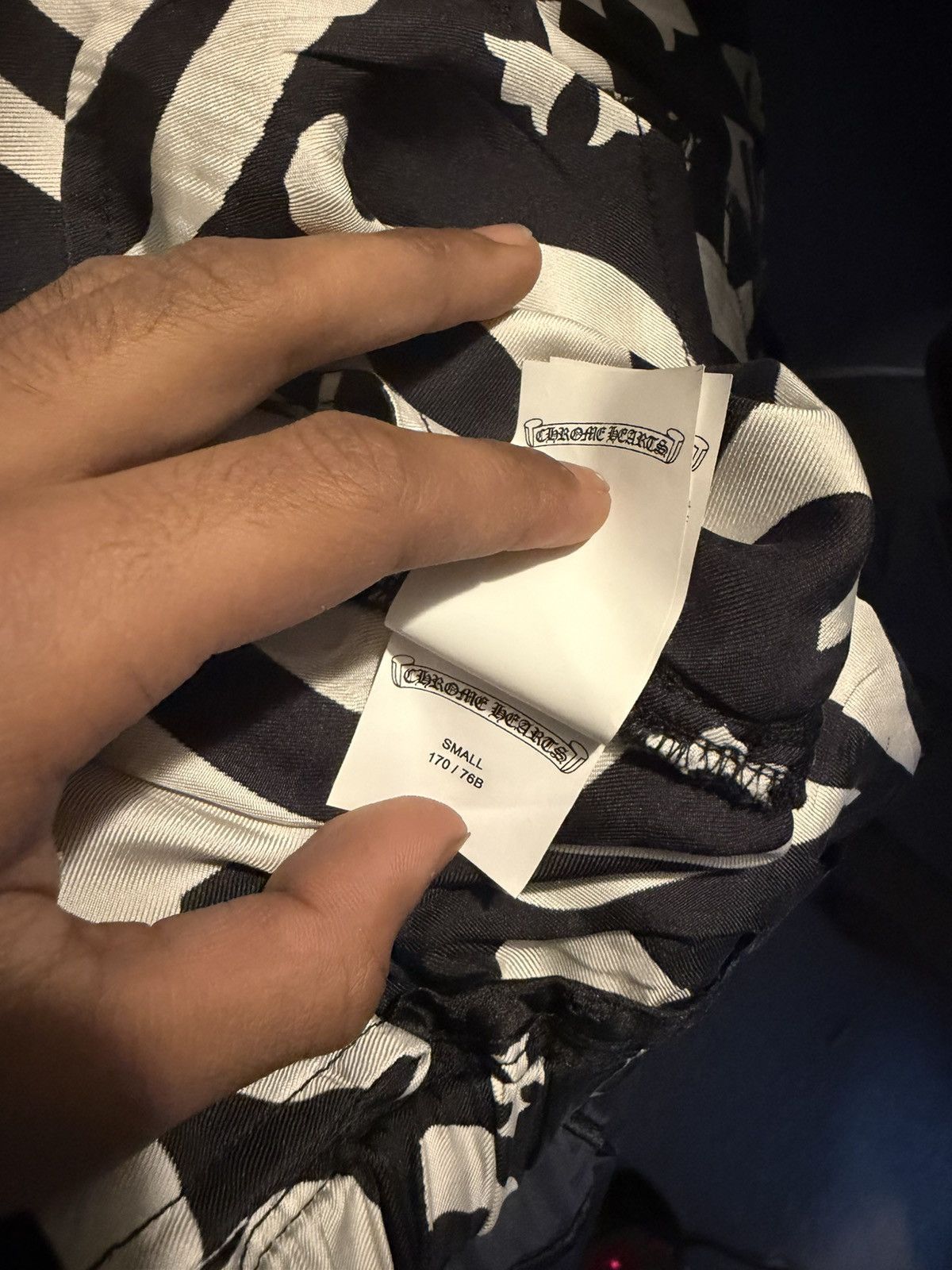 Chrome Hearts SOLDMatty boy silk chomper pants Size US 28 / EU 44 - 7 Thumbnail