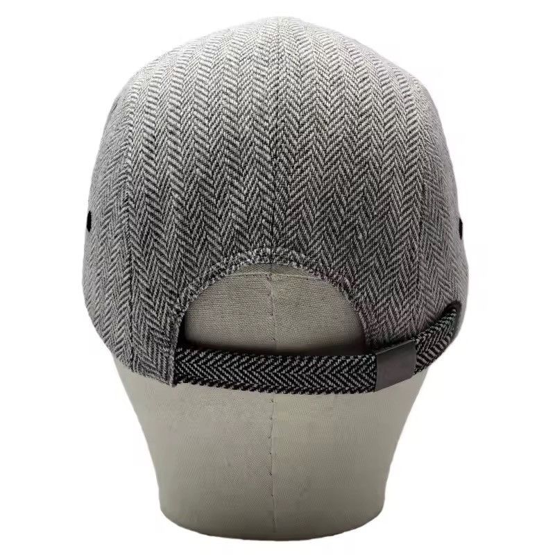 Other Woolen Vintage Style Baseball Striped Golf Hat Size ONE SIZE - 6 Thumbnail