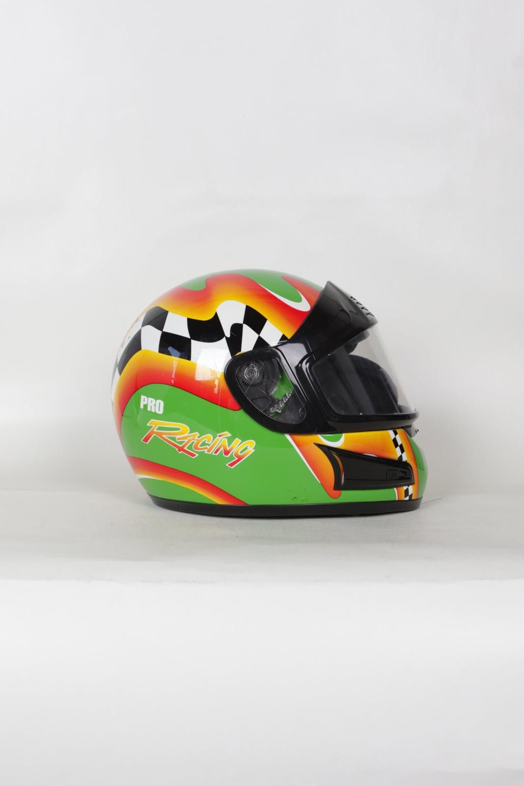 Jimmy Choo 00's Choko Flame Racing Helmet Size ONE SIZE - 3 Thumbnail