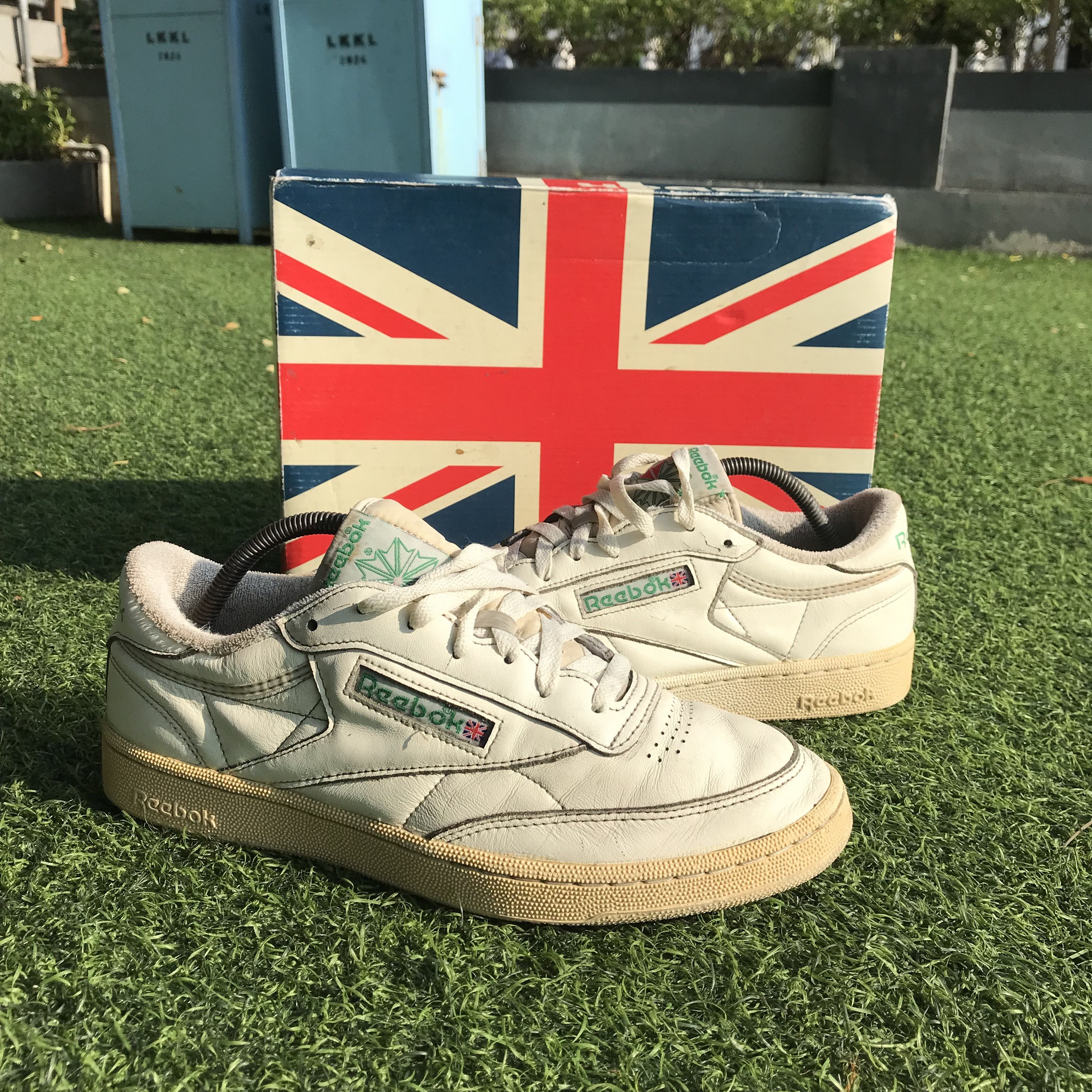 Reebok Vintage Reebok C85 TV Reebok Club C 85 TV Intense Vintage Size US 11 / EU 44 - 2 Thumbnail