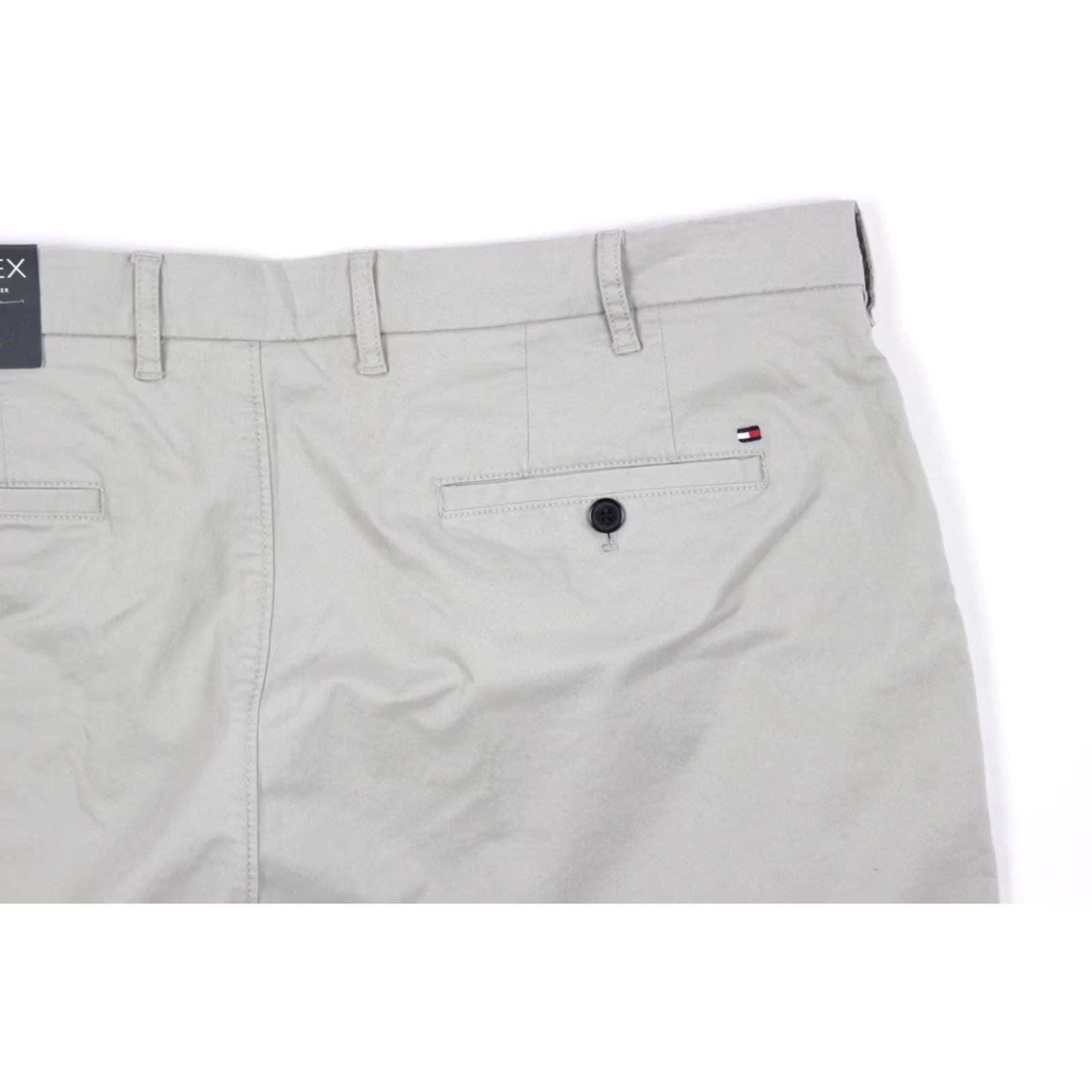 Tommy Hilfiger Tommy Hilfiger Men's Classic 9" Chino Shorts Size 40 Gray Flex Stretch Core Gray Size US 40 / EU 56 - 3 Thumbnail