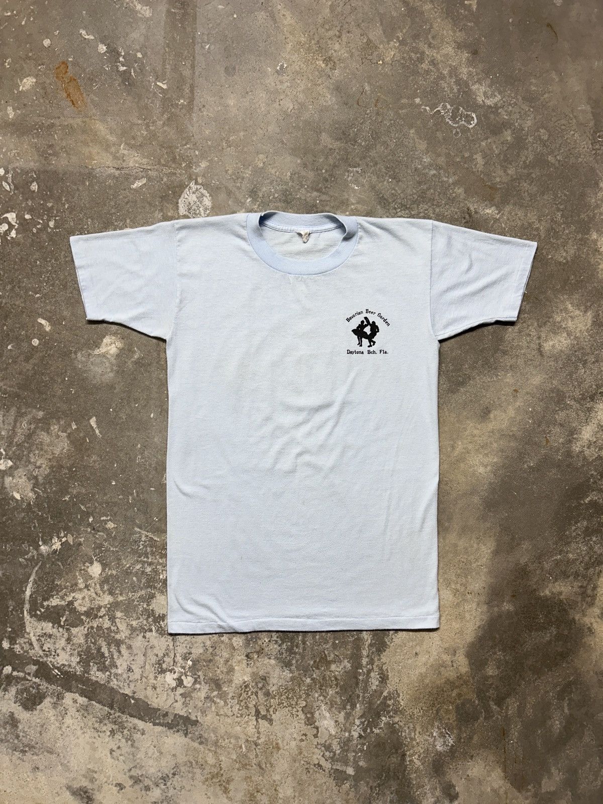 Vintage Vintage 80’s Bavarian Beer Garden Picture Graphic T-Shirt Size US S / EU 44-46 / 1 - 1 Thumbnail