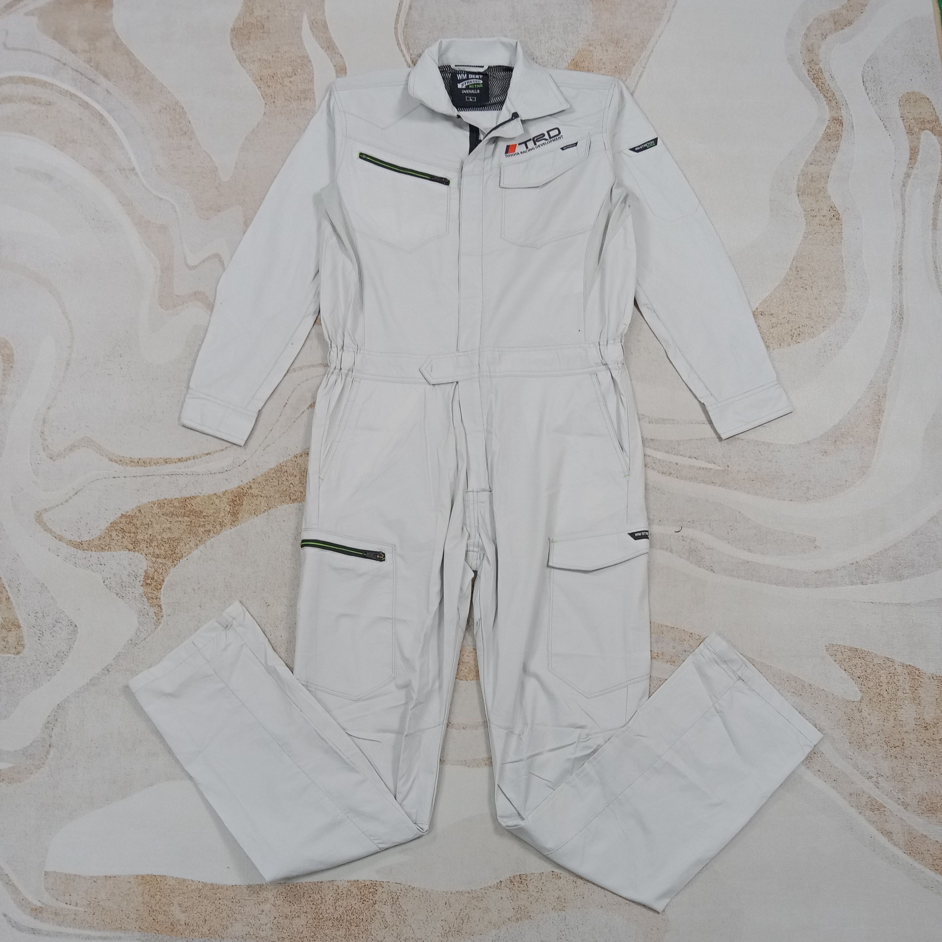 Japanese Brand TRD Toyota Racing Motorsports Custom Coverall Jacket C286N17 Size US M / EU 48-50 / 2 - 4 Thumbnail